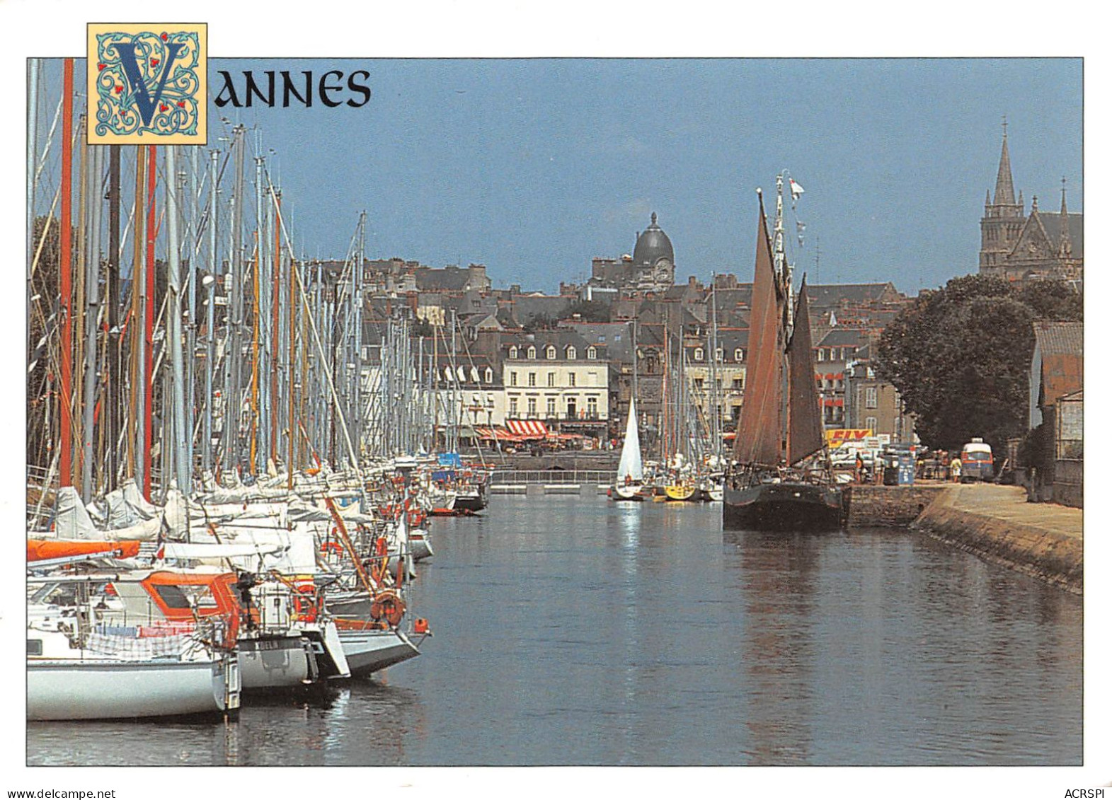 56 VANNES Le Port De Plaisance (Scan R/V) N° 11 \MS9023 - Vannes