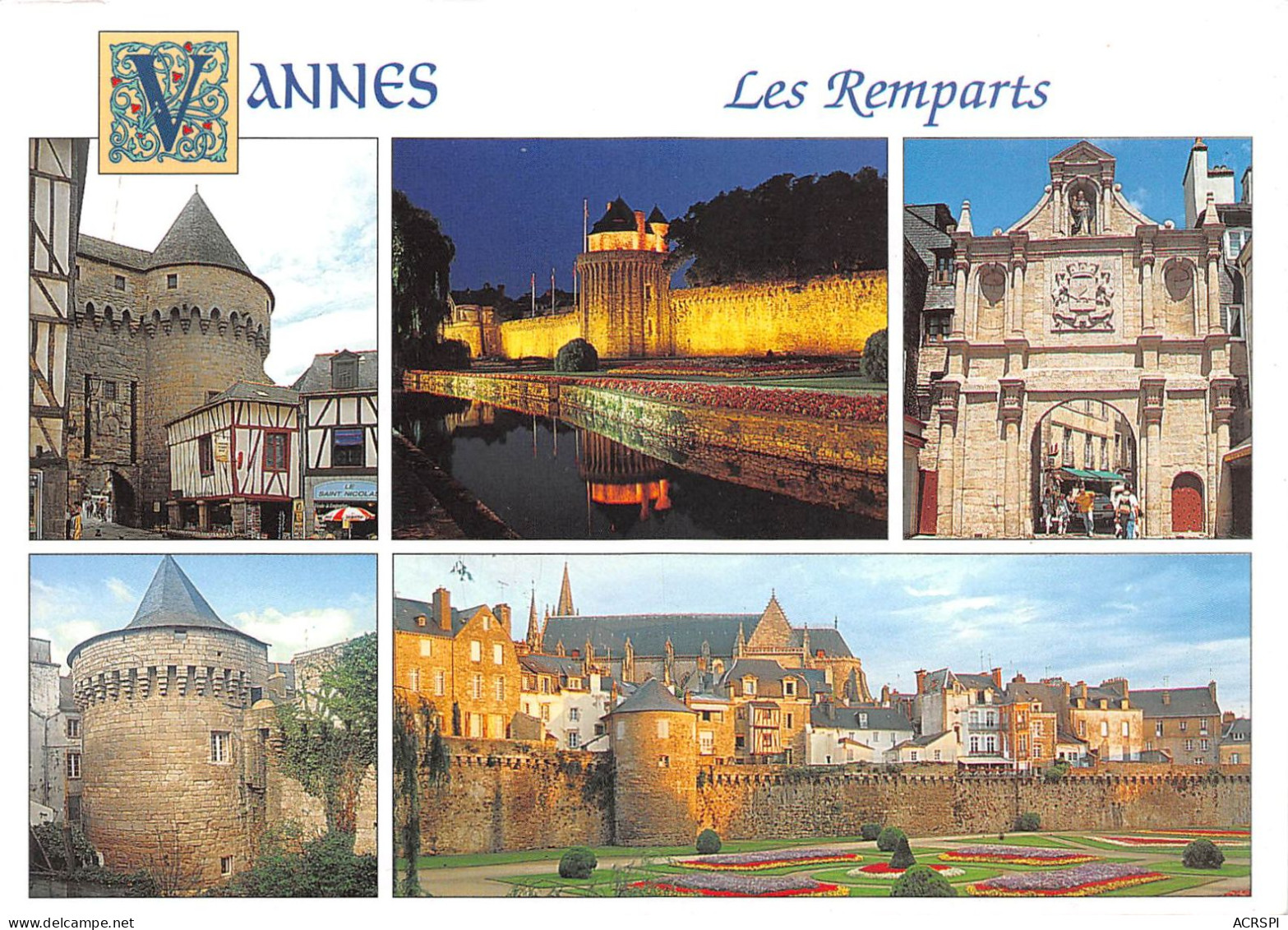 56 VANNES Les Remparts (Scan R/V) N° 46 \MS9022 - Vannes