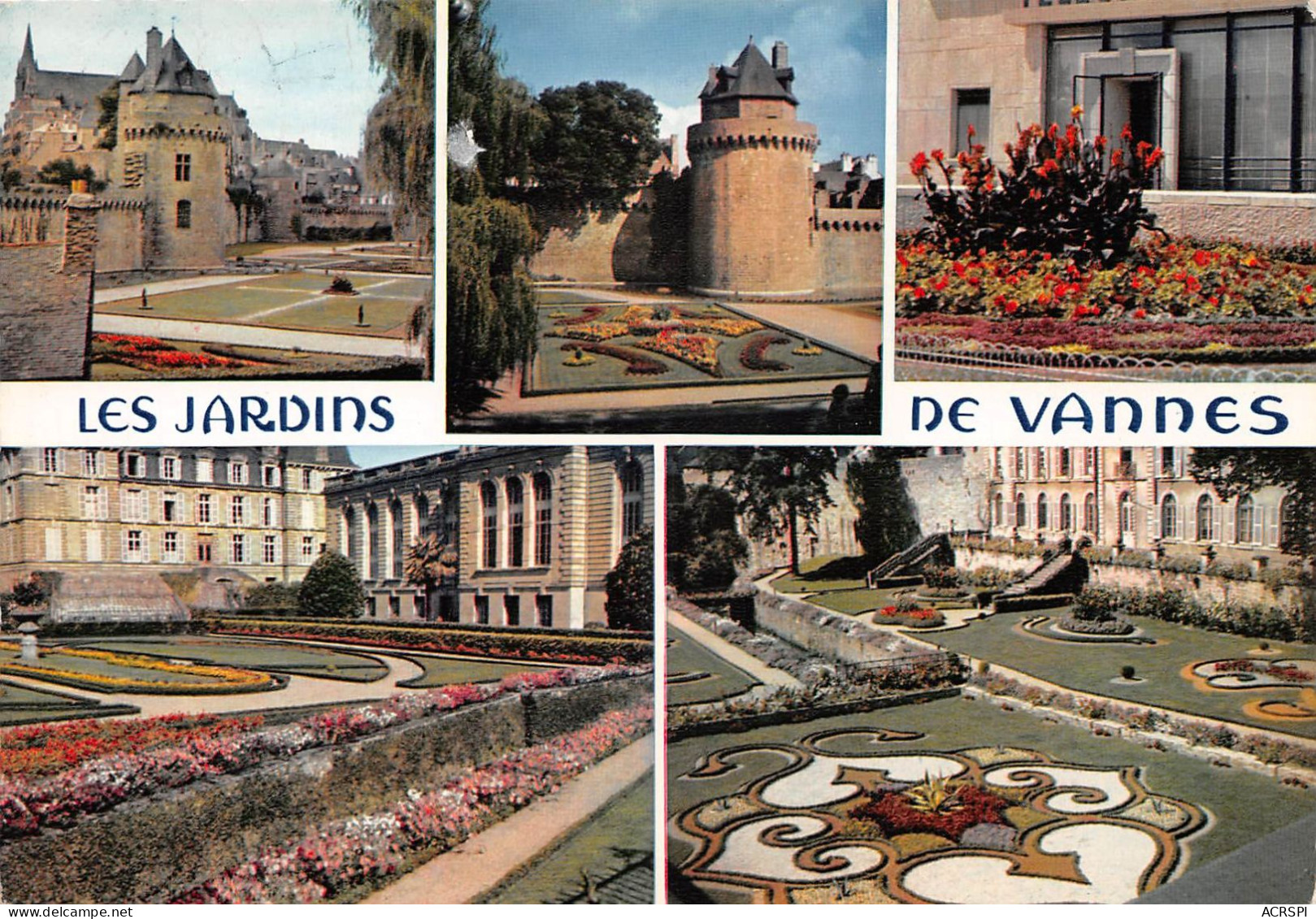 56 VANNES Les Jardins Multivue (Scan R/V) N° 21 \MS9022 - Vannes
