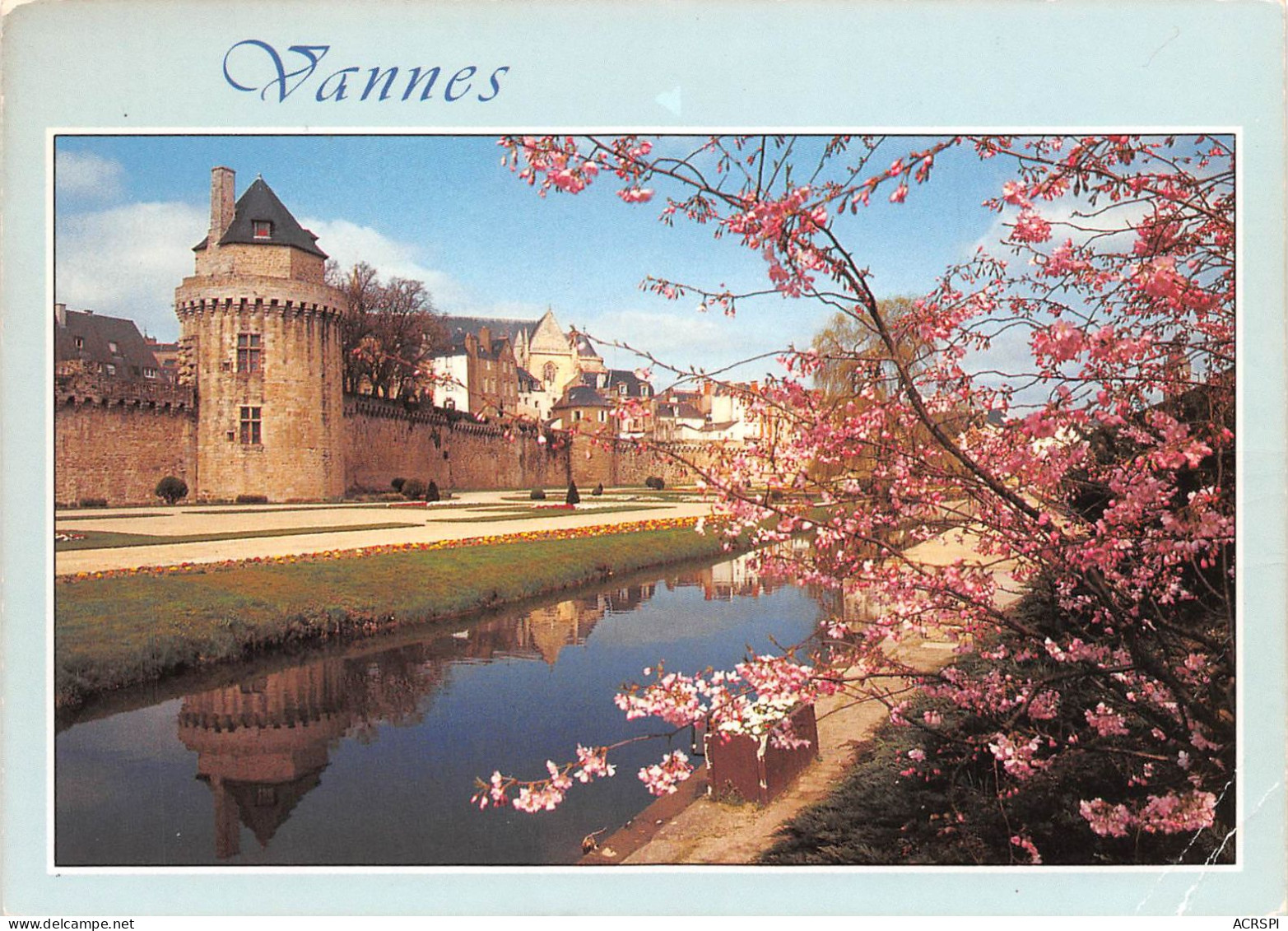 56 VANNES Remparts Et Tour Du Connétable Au Printemps (Scan R/V) N° 7 \MS9022 - Vannes