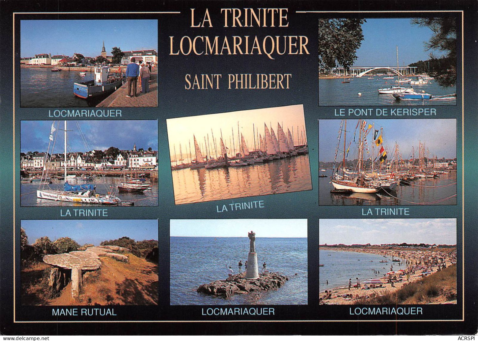 56 LA -TRINITE-sur-MER Locmariaquer Saint-Philibert (Scan R/V) N° 49 \MS9021 - La Trinite Sur Mer