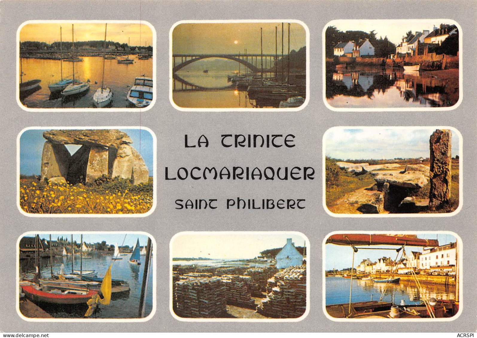 56 LA -TRINITE-sur-MER Locmariaquer Saint-Philibert Multivue (Scan R/V) N° 50 \MS9021 - La Trinite Sur Mer