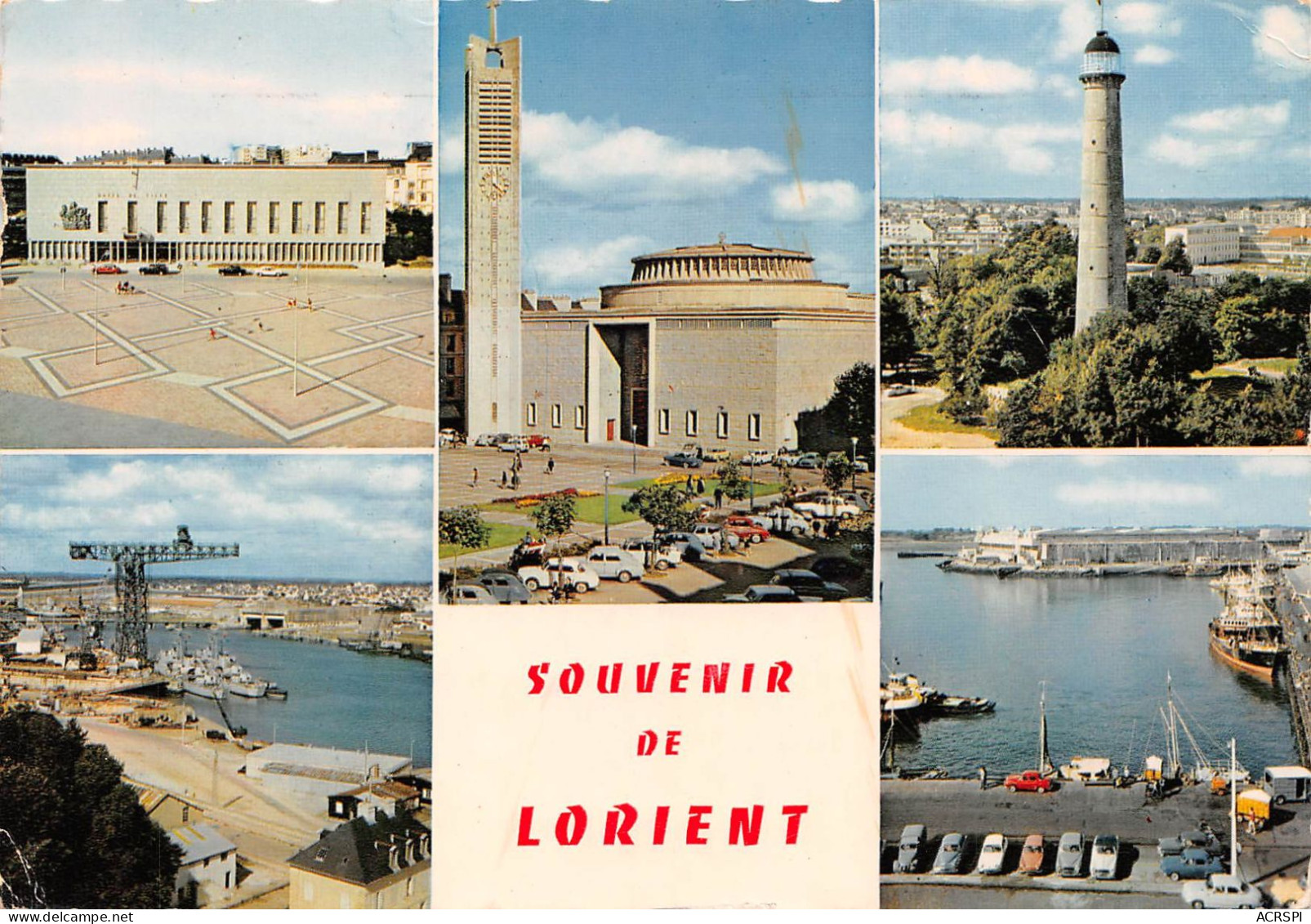 56 LORIENT Multivue Souvenir (Scan R/V) N° 24 \MS9021 - Lorient