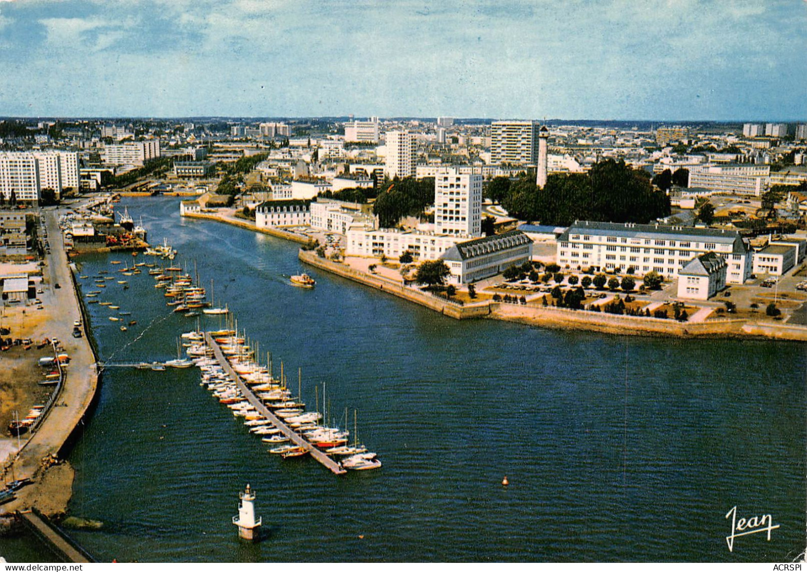 56 LORIENT Le Port Vue Générale Aérienne (Scan R/V) N° 8 \MS9021 - Lorient