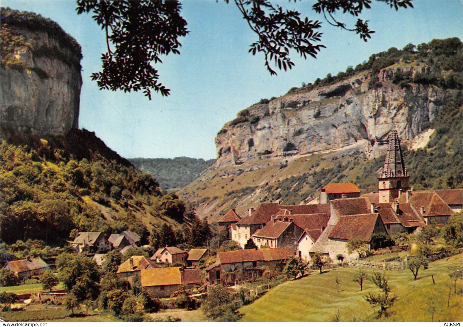 39 BAUME-LES-MESSIEURS Vue Générale Panoramique Environs De Lons-Le-Saunier (Scan R/V) N° 3 \MS9020 - Baume-les-Messieurs