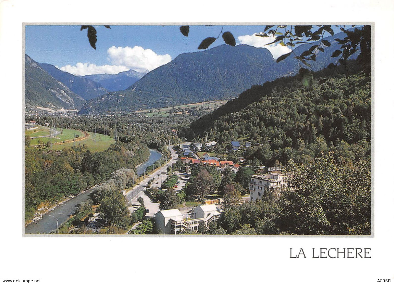 73 LA LECHERE-les-BAINS Vue Générale (Scan R/V) N° 27 \MS9039 - Moutiers