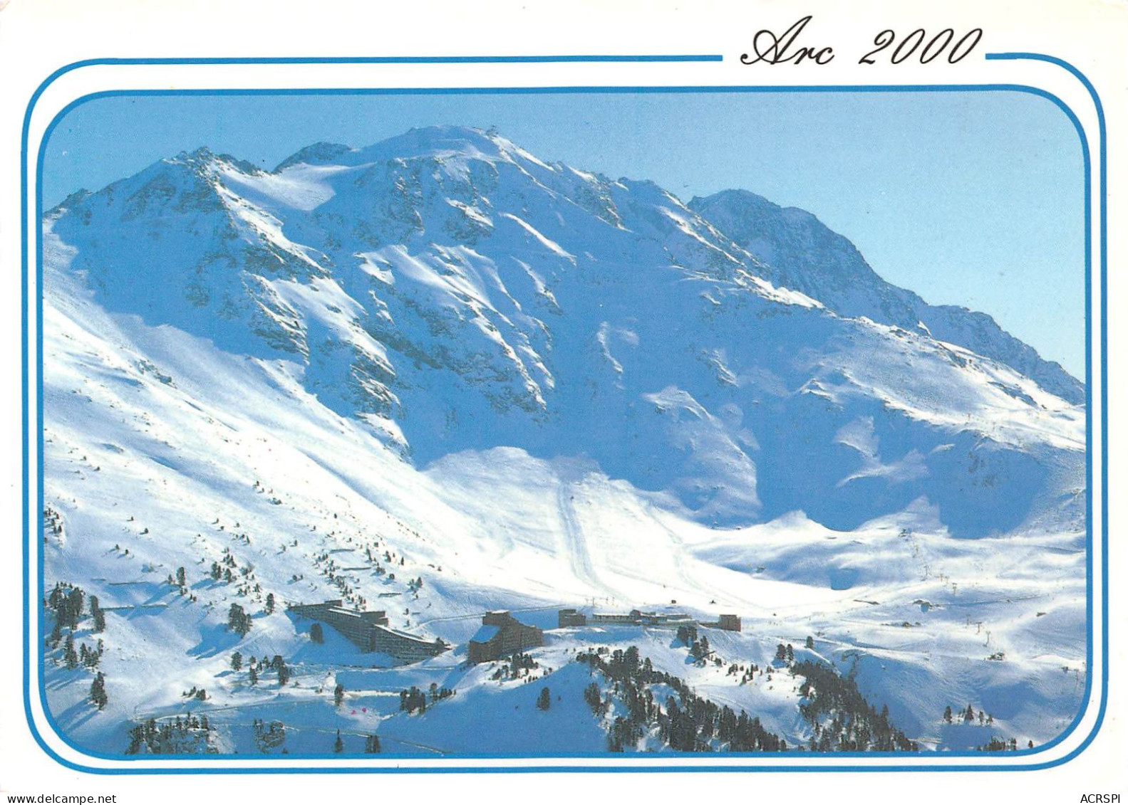 73 LES ARCS 2000 Vue Générale Bourg-Saint-Maurice Peisey-Nancroix (Scan R/V) N° 54 \MS9037 - Bourg Saint Maurice