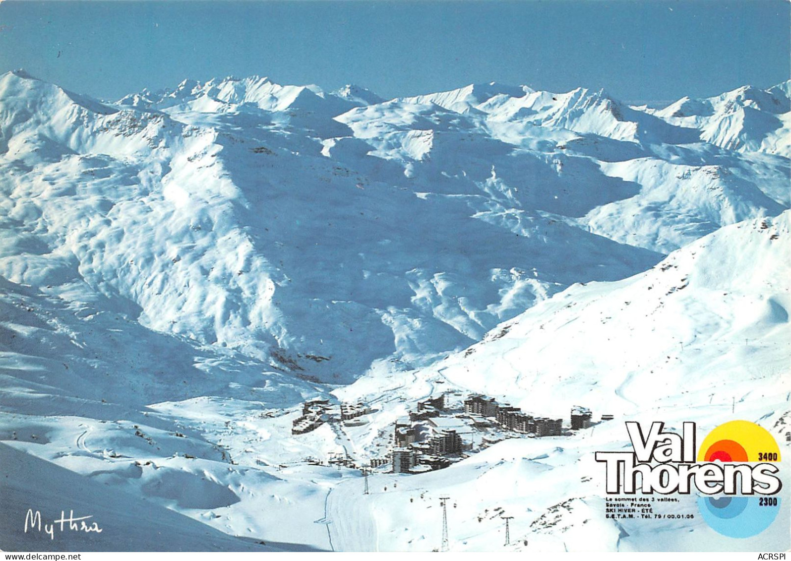 73 VAL-THORENS Vue Aérienne (Scan R/V) N° 24 \MS9037 - Val Thorens