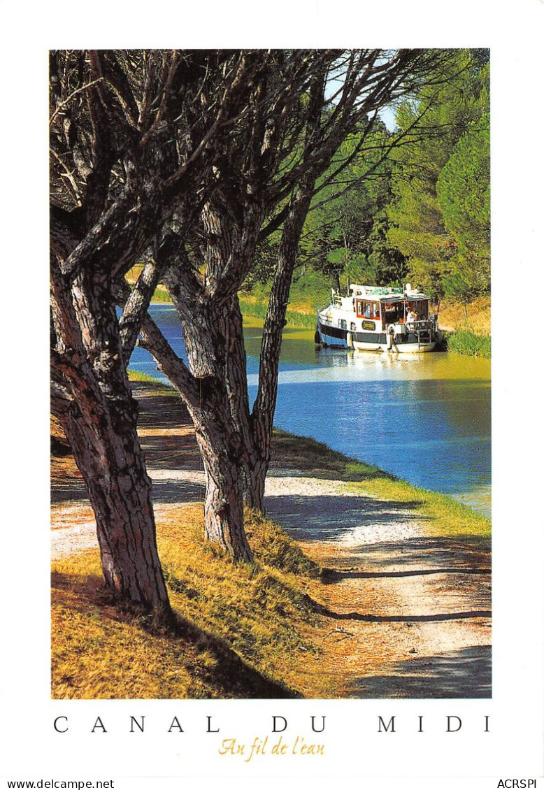 11 Sallèles D'Aude Le Canal Du Midi (Scan R/V) N° 44 \MS9036 - Salleles D'Aude