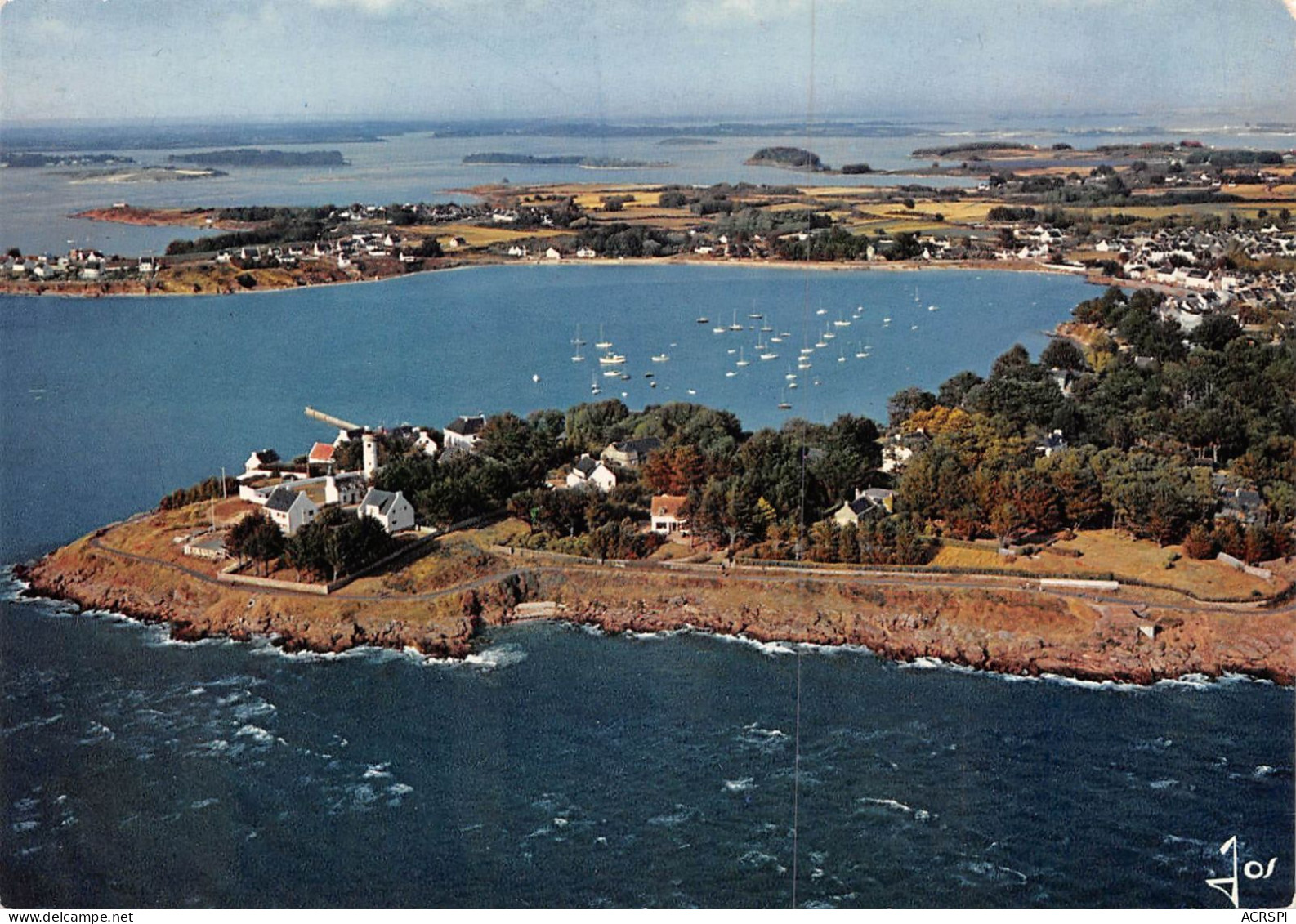 56 ARZON Port-Navalo Vue Générale (Scan R/V) N° 21 \MS9035 - Arzon