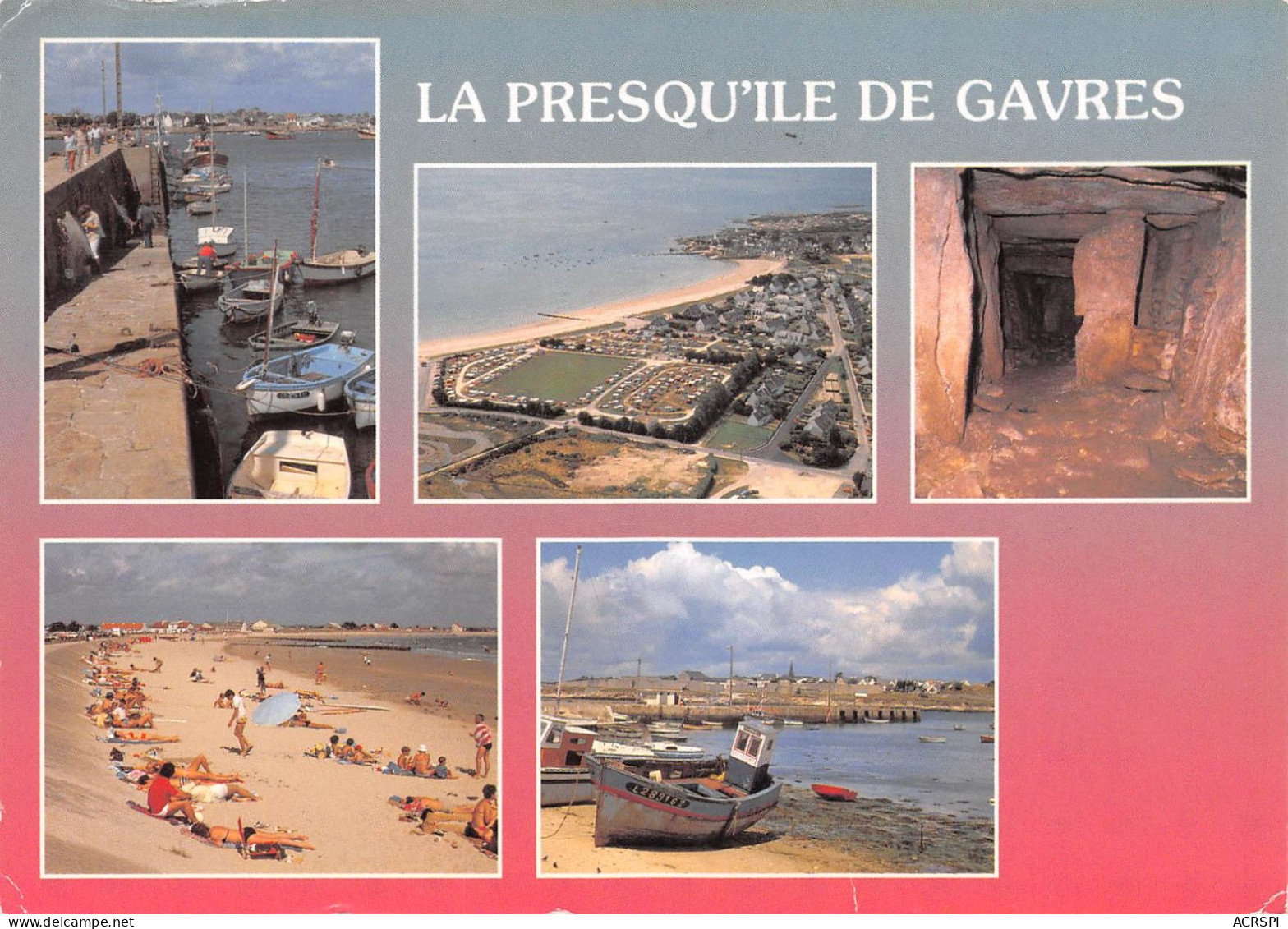 56 La Presqu'île De GAVRES Multivue (Scan R/V) N° 13 \MS9035 - Larmor-Plage