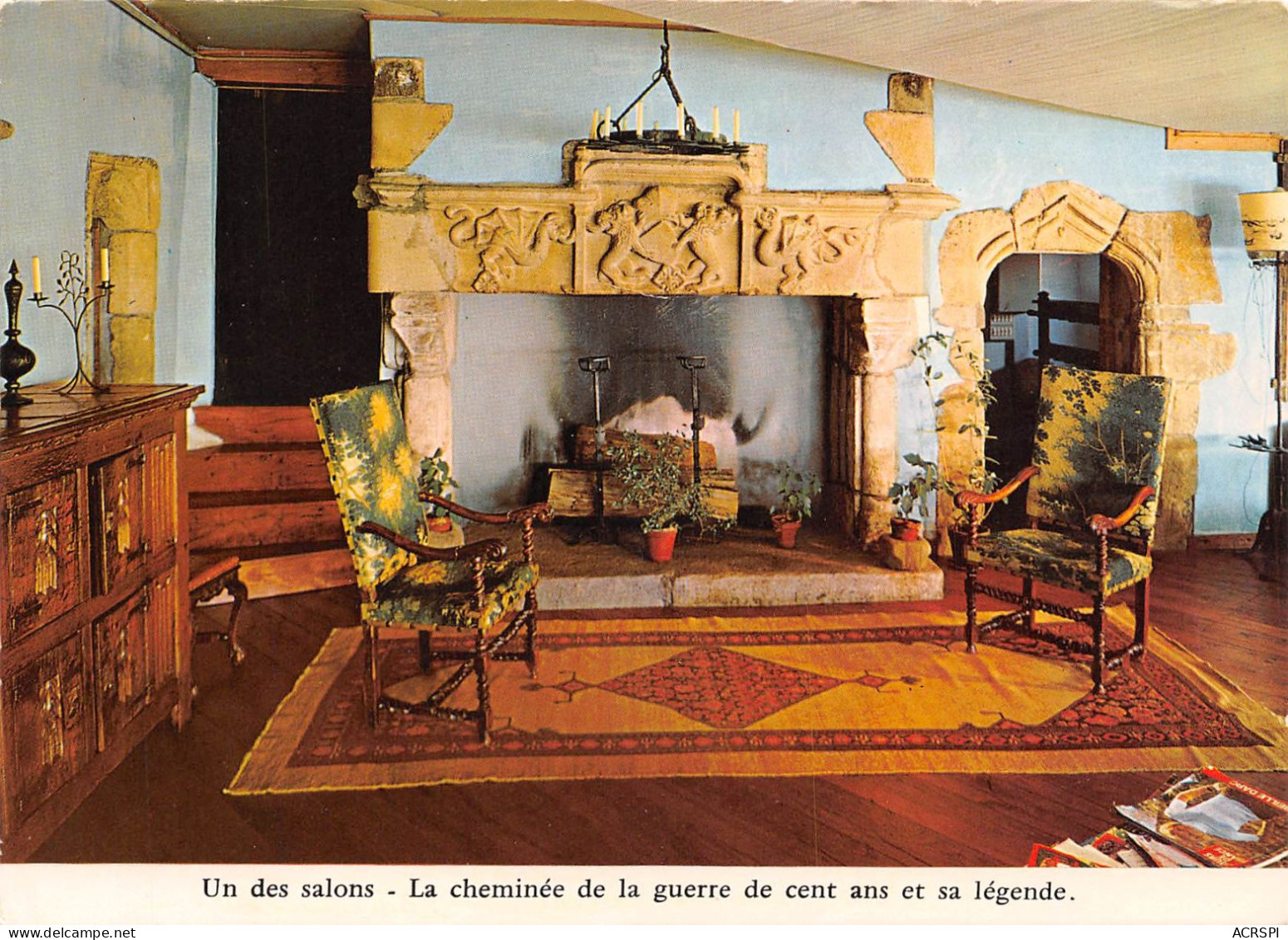 56 BILLIERS Par MUZILLAC Salon Du Chateau De Rochevilaine Pointe De Pen-Lan (Scan R/V) N° 10 \MS9035 - Muzillac
