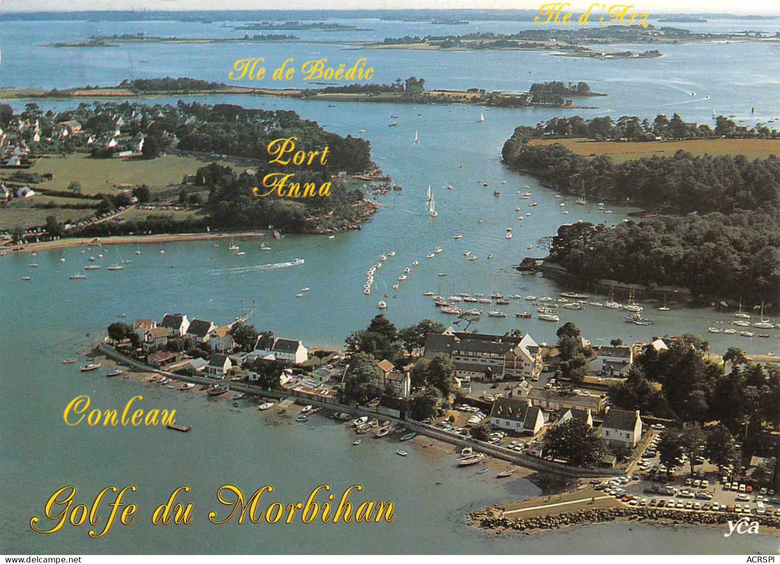 56 Presqu'île De Conleau, Vannes Estuaire Du Vincin (Scan R/V) N° 47 \MS9035 - Vannes