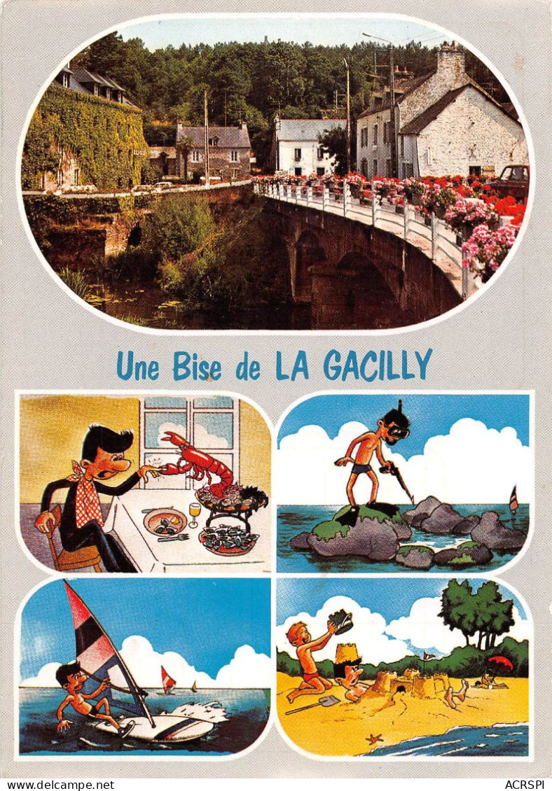 56 LA GACILLY Le Pont Du Bout Du Pont (Scan R/V) N° 49 \MS9034 - Rochefort En Terre