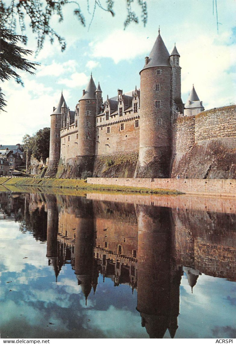 56 JOSSELIN Les Tours Au Bord De L'Oust (Scan R/V) N° 27 \MS9033 - Josselin