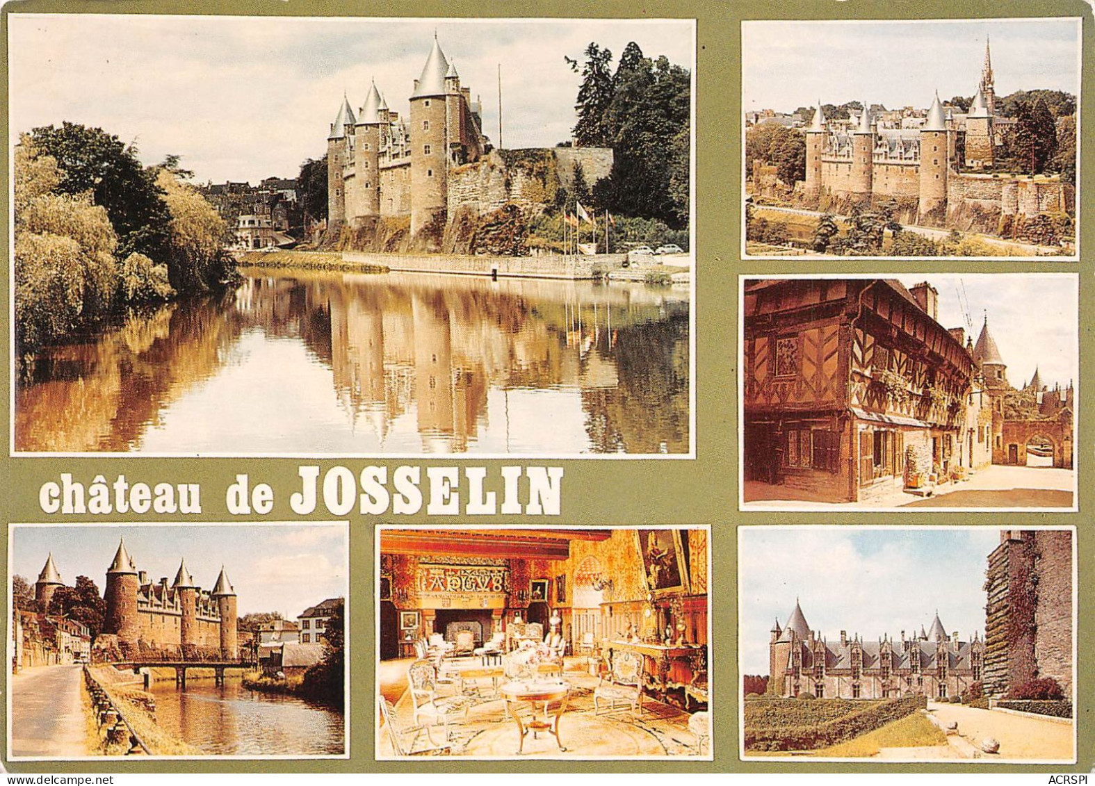 56 JOSSELIN Multivue Du Chateau (Scan R/V) N° 29 \MS9033 - Josselin