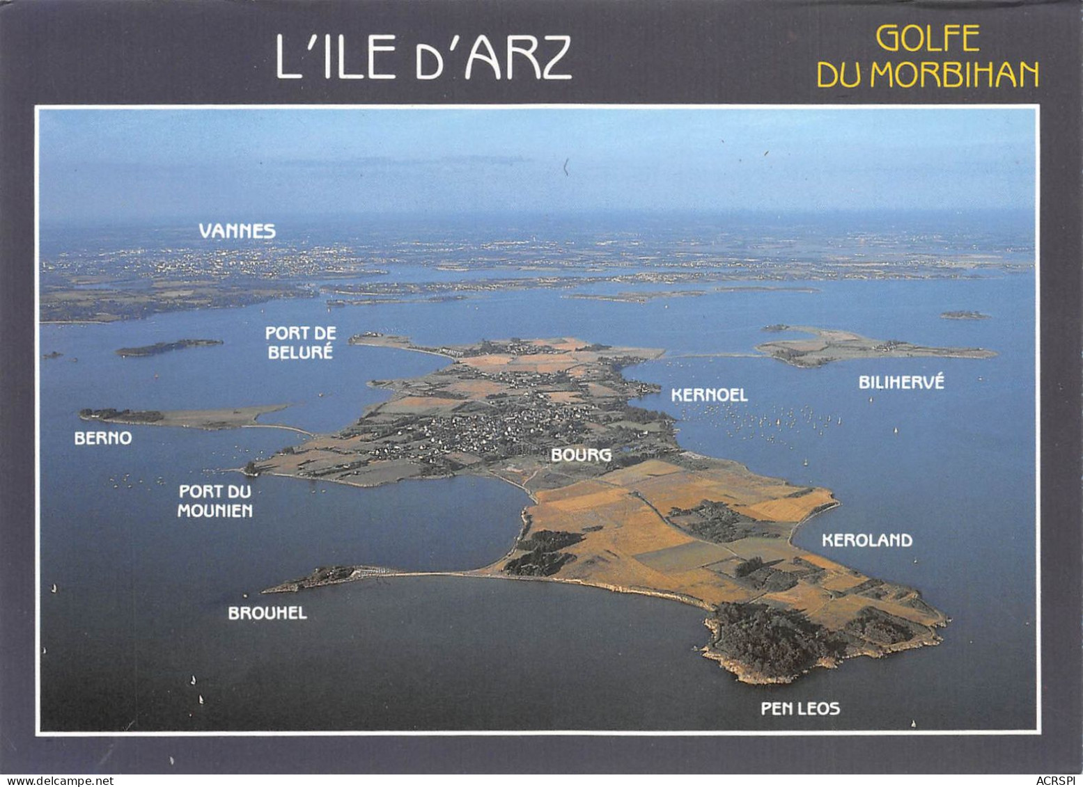 56 île D'ARZ Séné Prés De Vannes (Scan R/V) N° 4 \MS9033 - Vannes