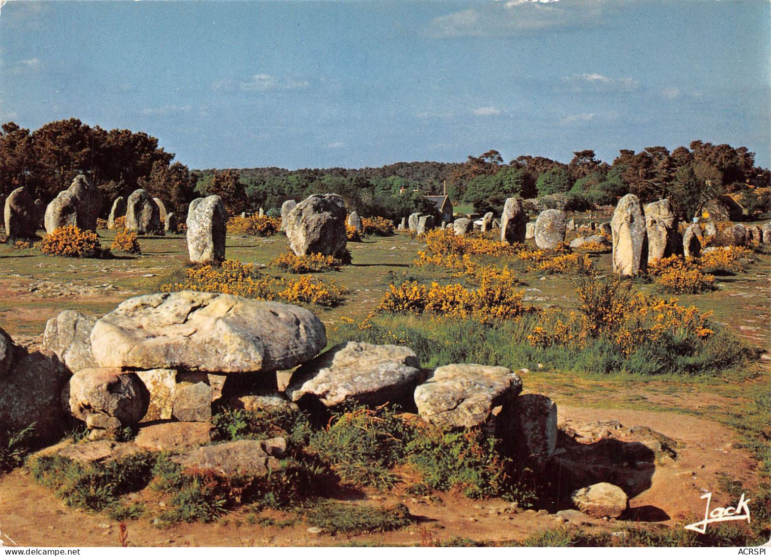 56 CARNAC Dolmen Et Menhirs De KERMARIO (Scan R/V) N° 1 \MS9032 - Carnac