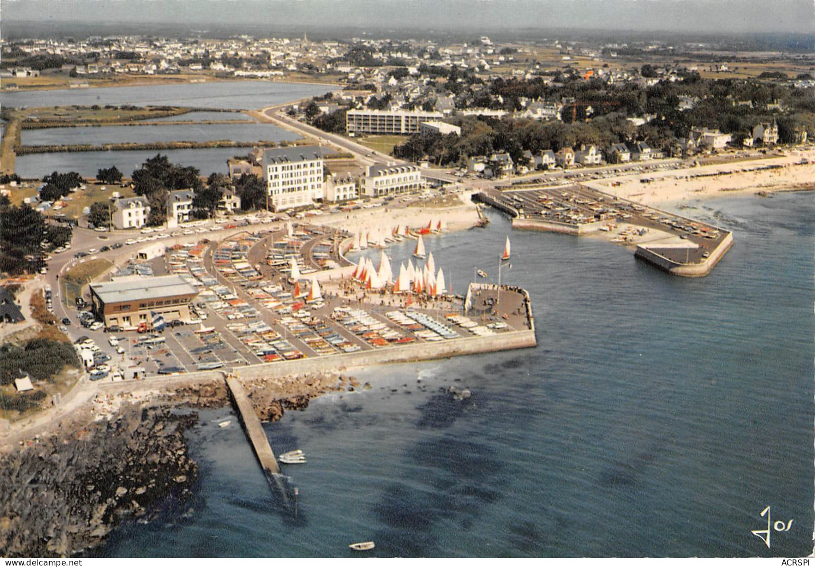 56 CARNAC Le Port De Plaisance Et Le Yachting Club (Scan R/V) N° 17 \MS9031 - Carnac