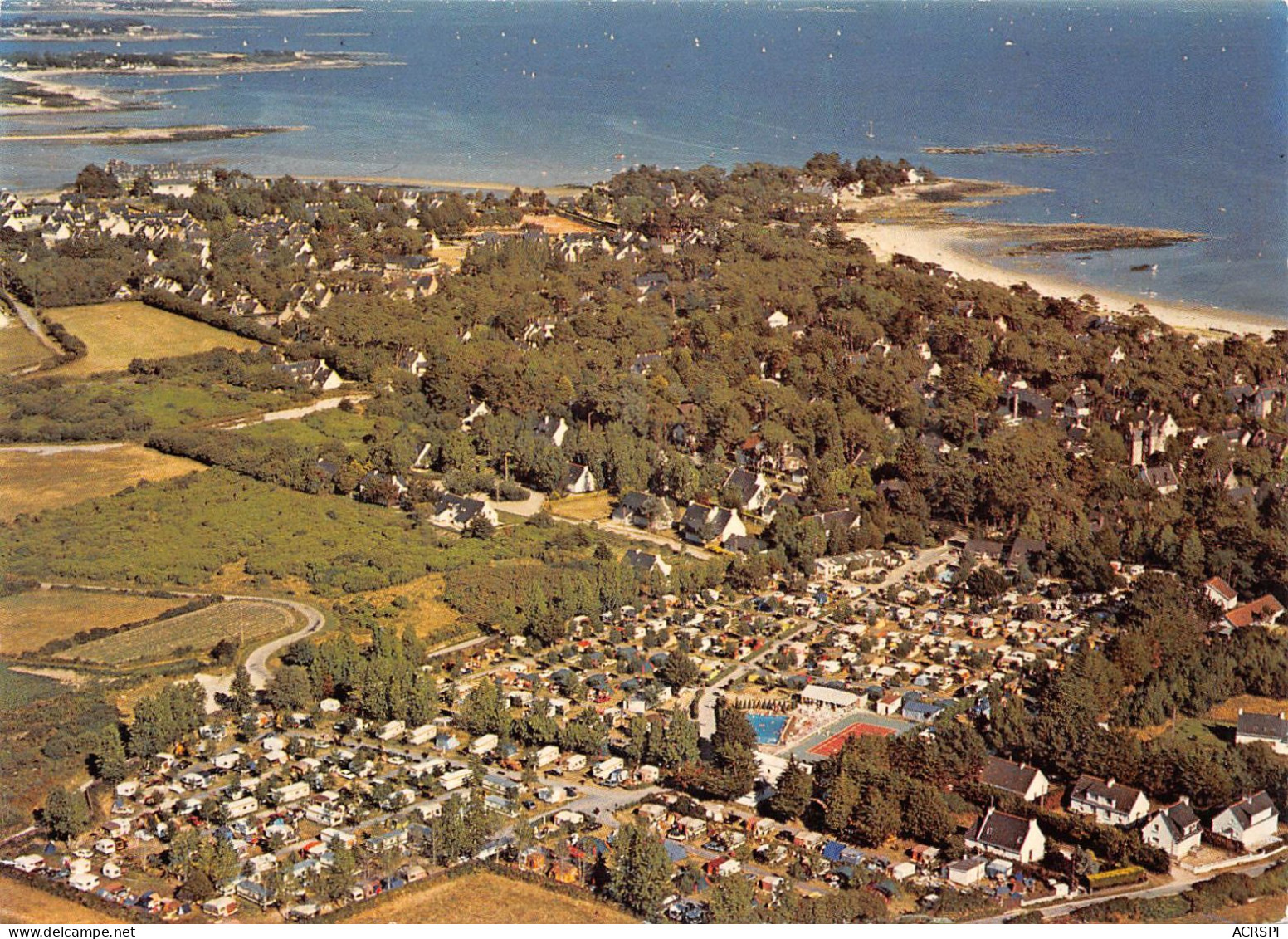 56 CARNAC Camping Des Menhirs Allée St Michel (Scan R/V) N° 13 \MS9031 - Carnac