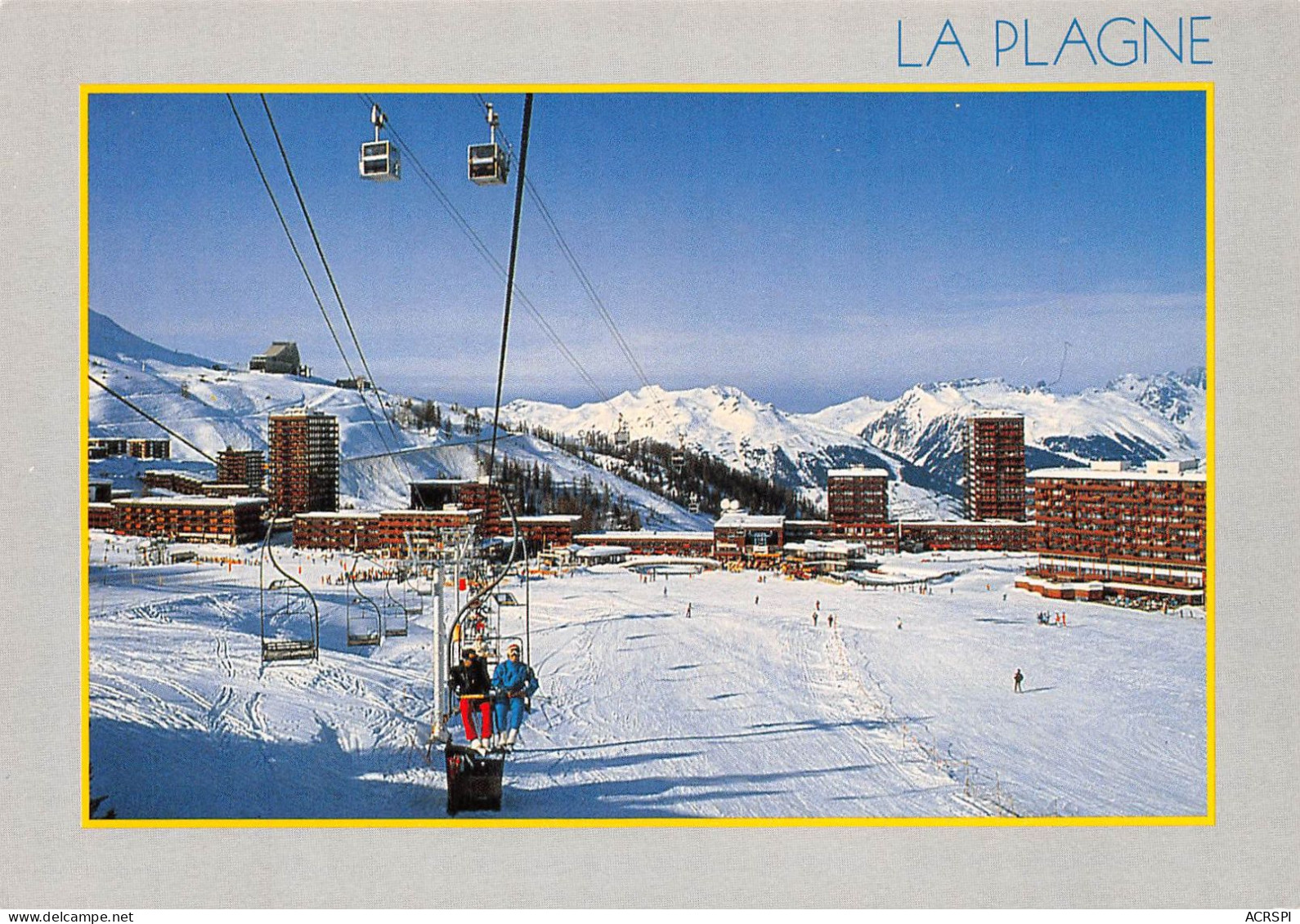 73 LA PLAGNE Vue Générale De La Station (Scan R/V) N° 31 \MS9048 - Bourg Saint Maurice