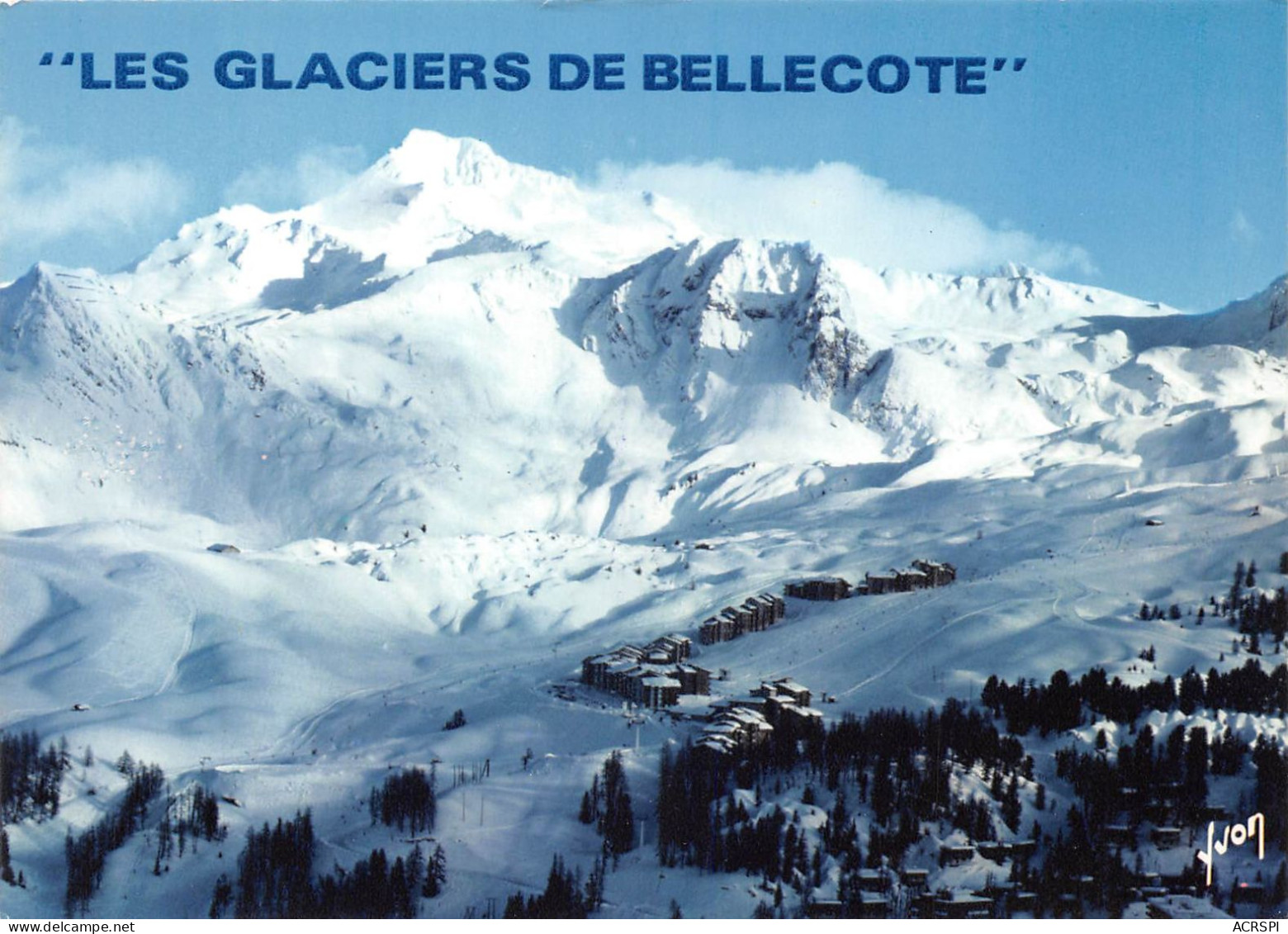 73 LA PLAGNE Village Bellecote Les Glaciers (Scan R/V) N° 43 \MS9048 - Bourg Saint Maurice