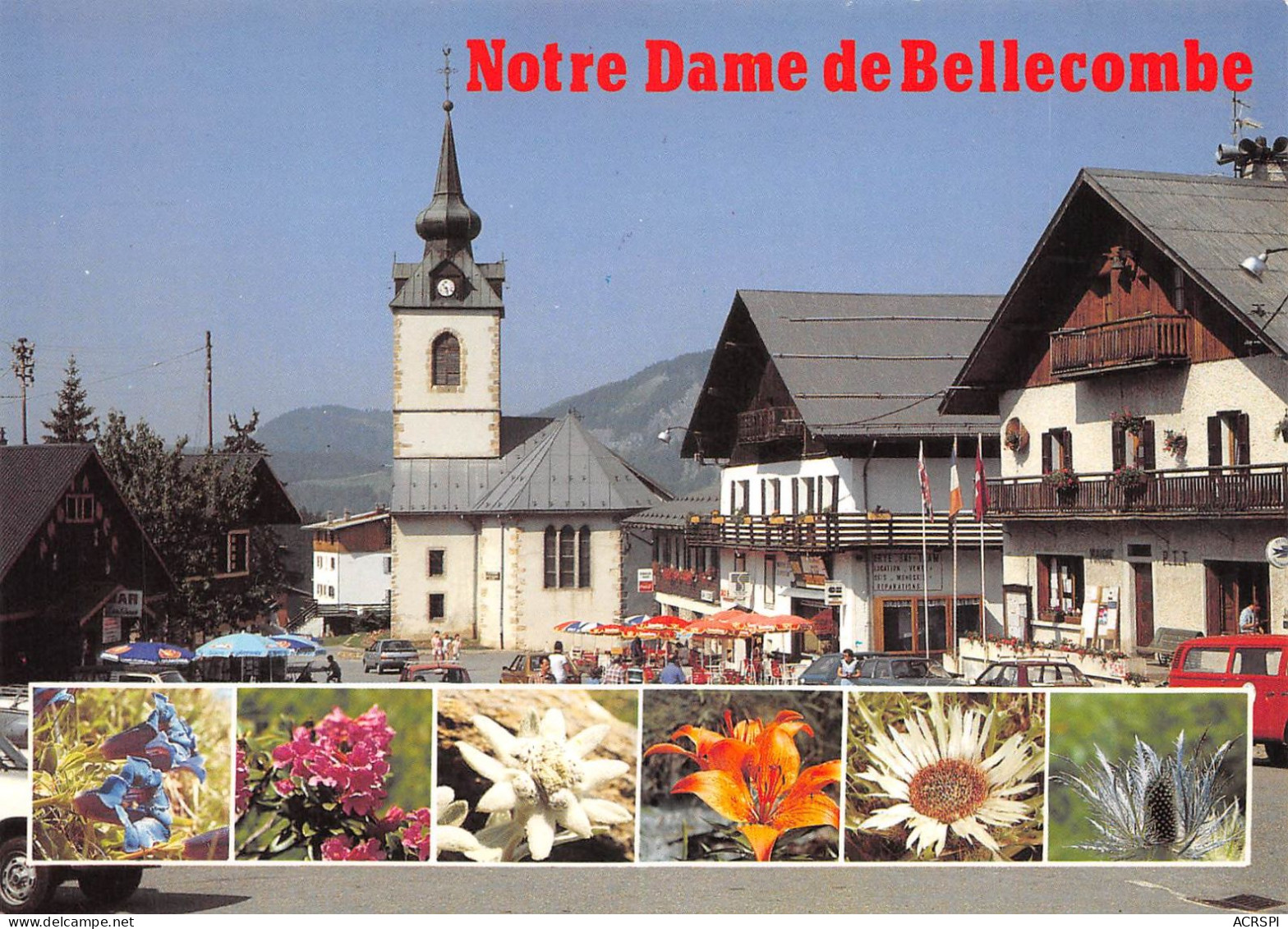 73 Notre-Dame-de-Bellecombe Le Centre De La Station (Scan R/V) N° 9 \MS9048 - Ugine