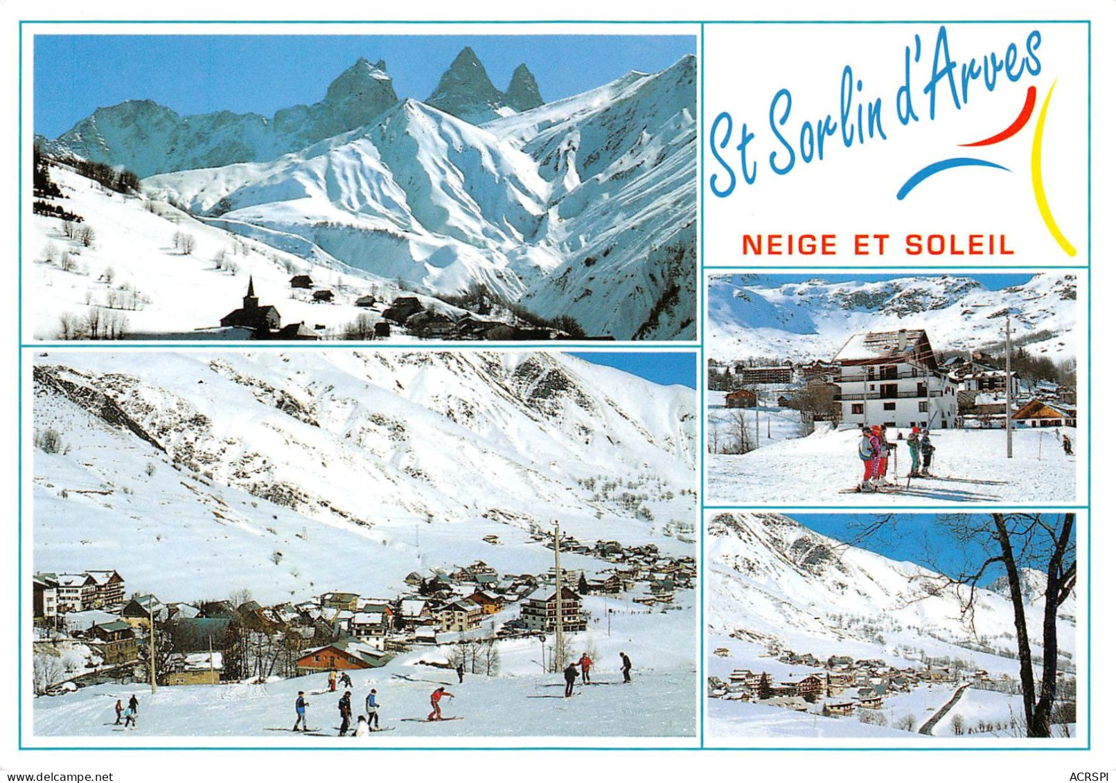 73 Saint-Sorlin-d'Arves Multivue (Scan R/V) N° 43 \MS9047 - Saint Jean De Maurienne