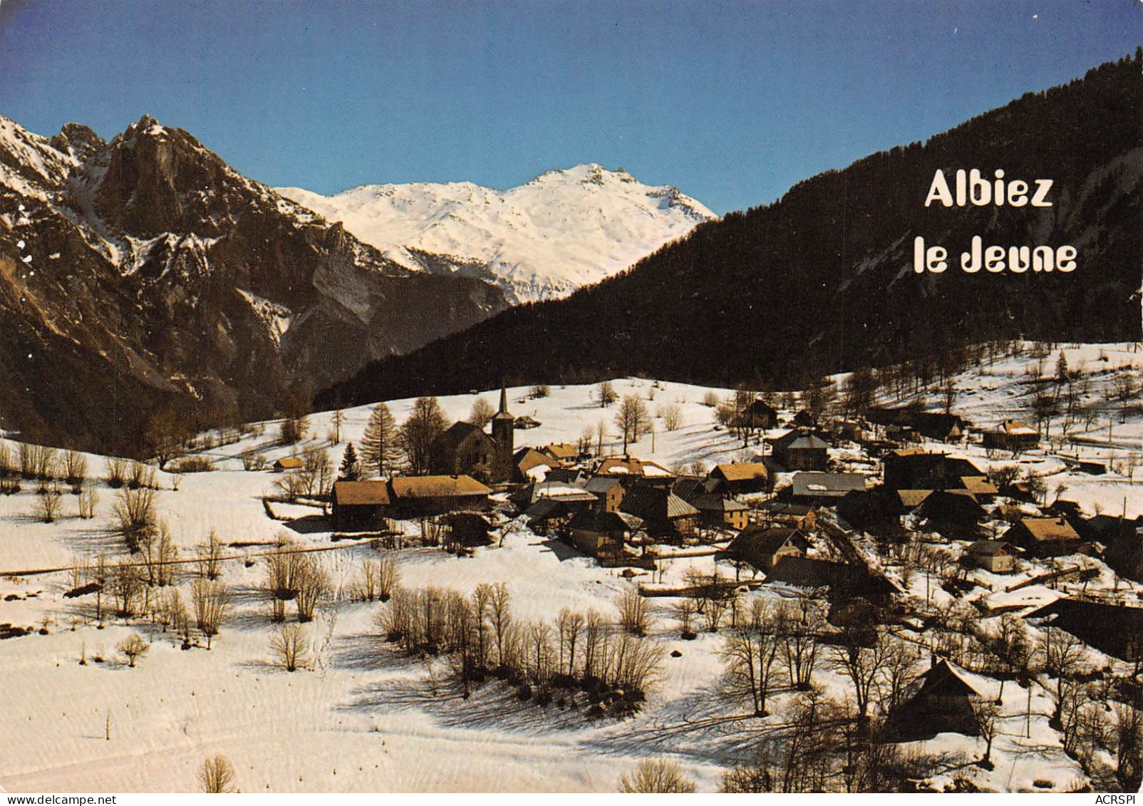 73 Albiez-le-Jeune Vue Générale Panoramique (Scan R/V) N° 49 \MS9046 - Saint Jean De Maurienne