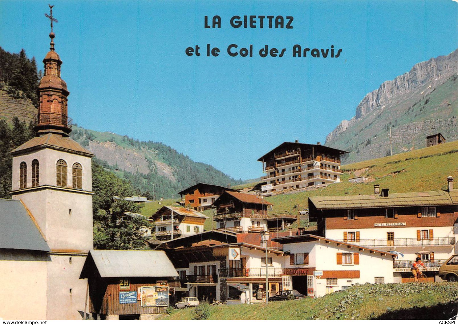 73 LA GIETTAZ Le Col Des Aravis (Scan R/V) N° 31 \MS9046 - Beaufort