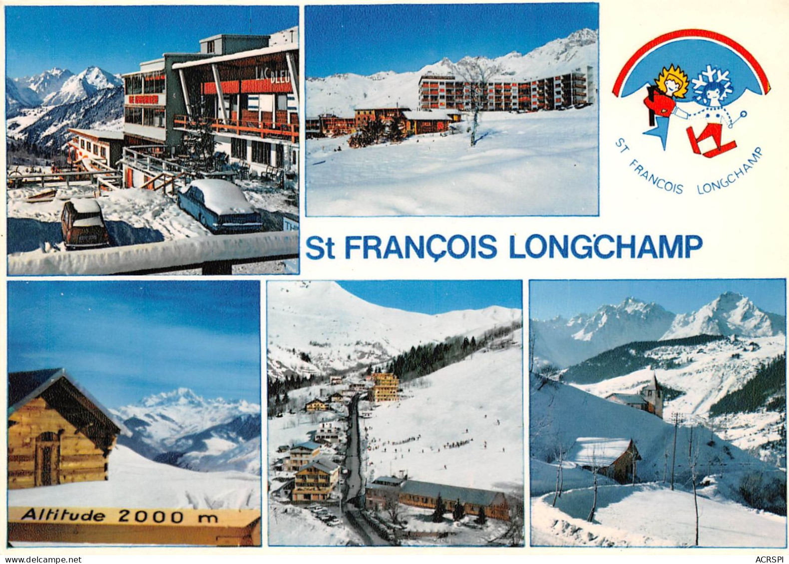 73 Saint-François-Longchamp Multivue (Scan R/V) N° 1 \MS9046 - Brides Les Bains