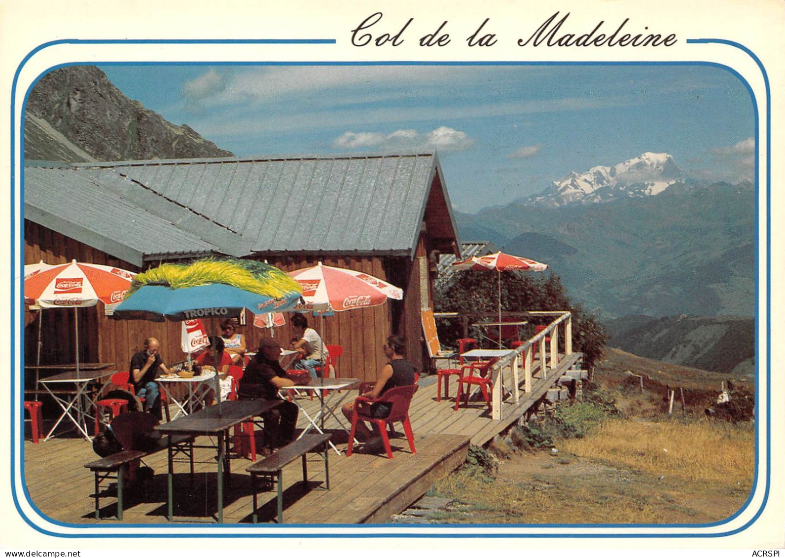 73 Restaurant Les MAZOTS Liaison Valmorel-St François Col De La Madeleine La Léchère (Scan R/V) N° 52 \MS9045 - Brides Les Bains