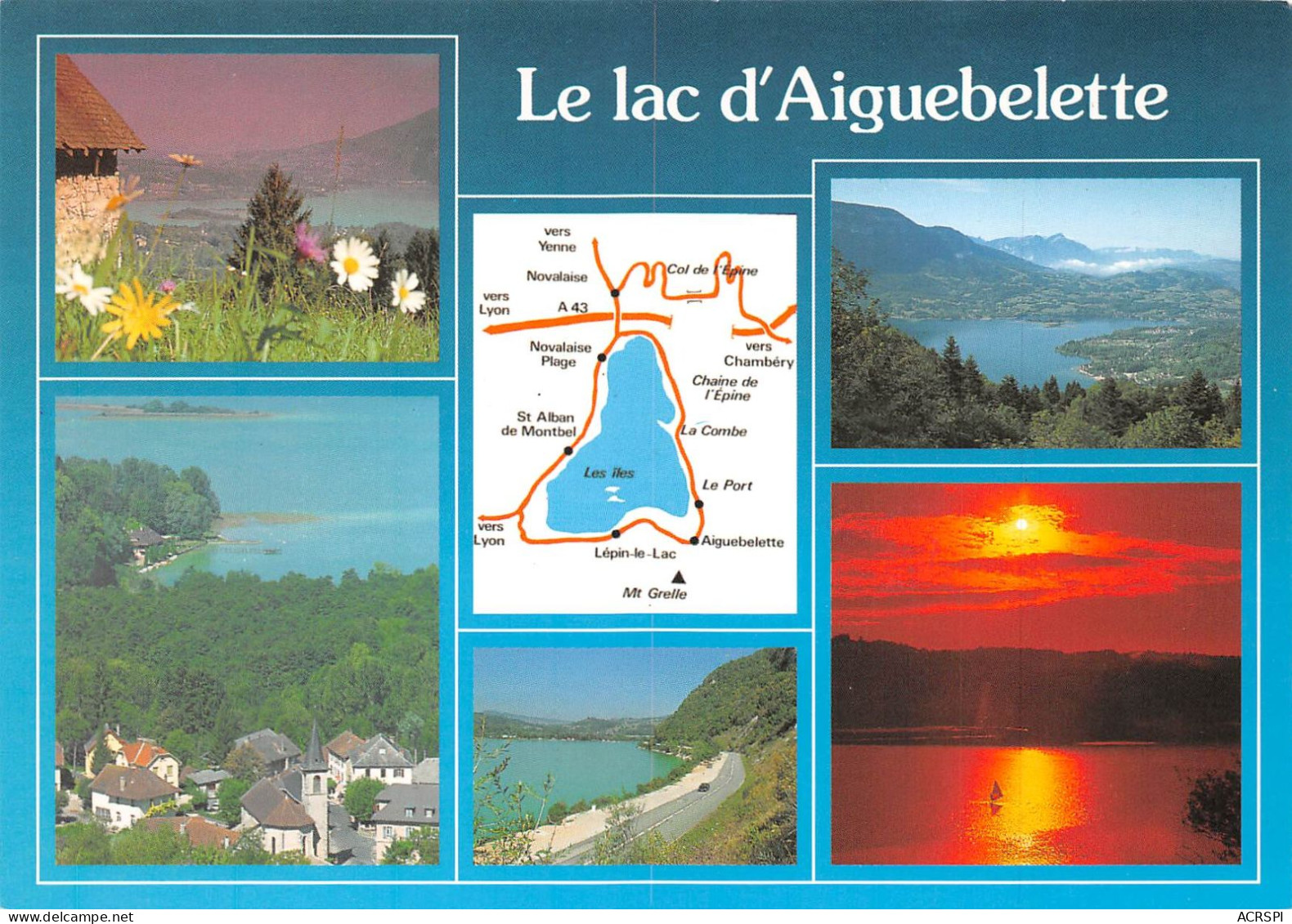 73 Aiguebelette-le-Lac Multivue (Scan R/V) N° 38 \MS9045 - Chambery