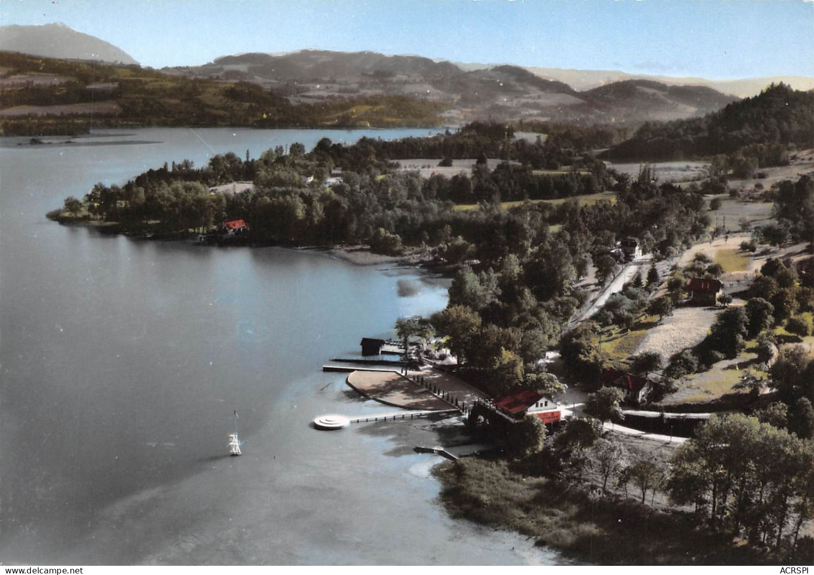 73 Saint-Alban-de-Montbel Aiguebelette-le-Lac La Plage De L'hotel (Scan R/V) N° 41 \MS9045 - Chambery