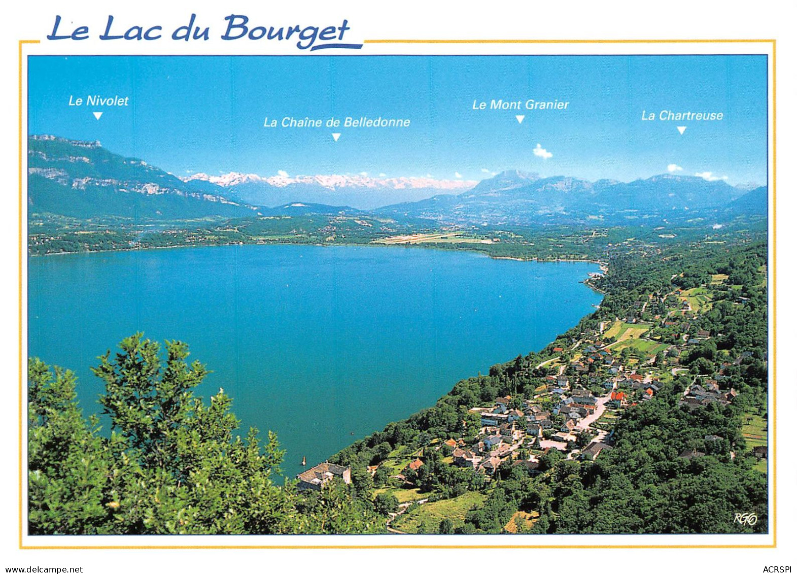 73 Le Bourget Du Lac Bassin De Chambery Vue Aérienne (Scan R/V) N° 19 \MS9044 - Le Bourget Du Lac