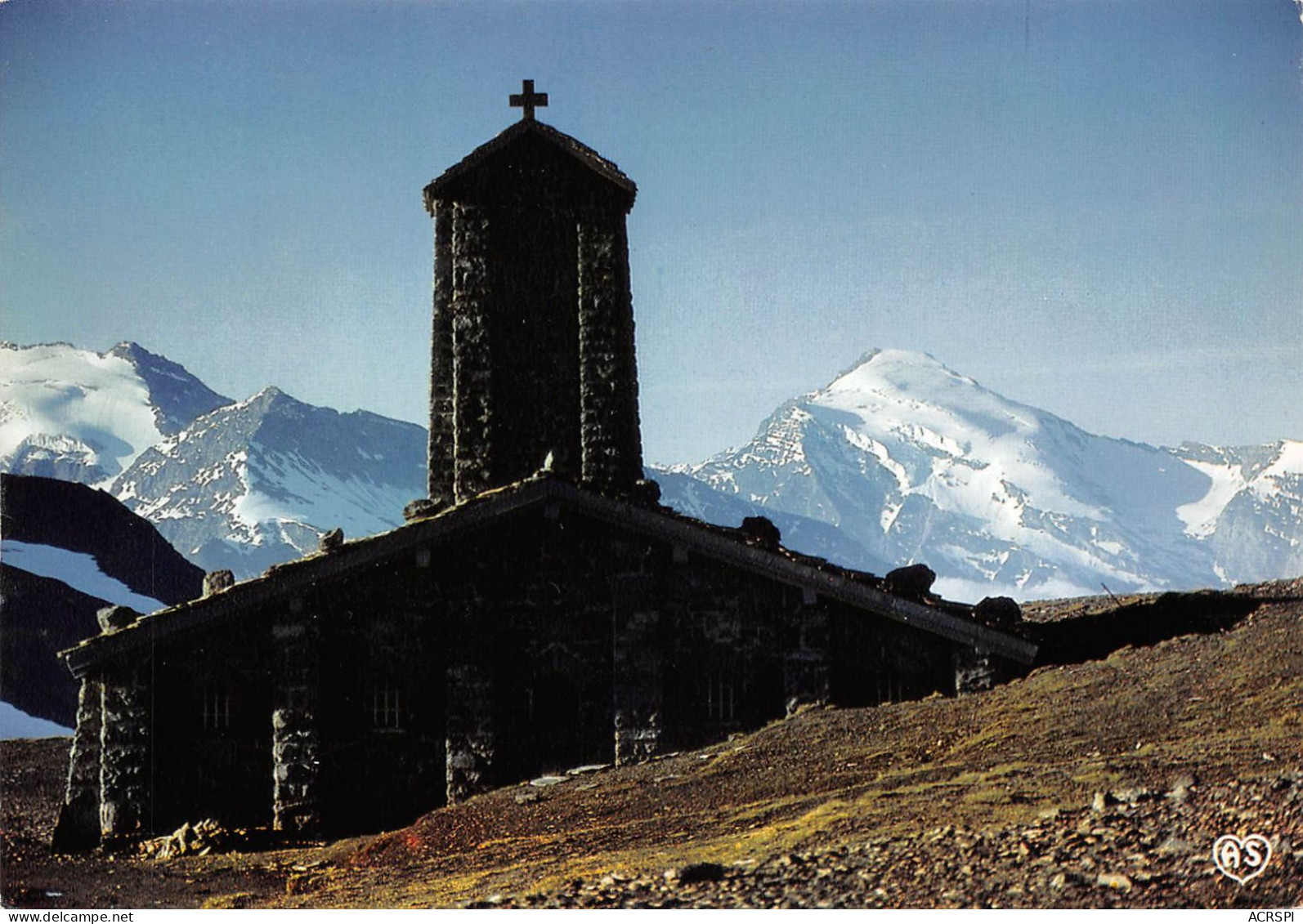 73 BONNEVAL SUR ARC Le Col De L'iseran Chapelle N.D De Toute Prudence (Scan R/V) N° 40 \MS9043 - Bonneval Sur Arc