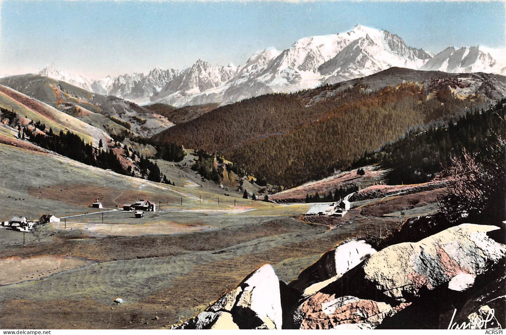 73 BONNEVAL SUR ARC Le Col De L'iseran Vue Générale (Scan R/V) N° 36 \MS9043 - Bonneval Sur Arc