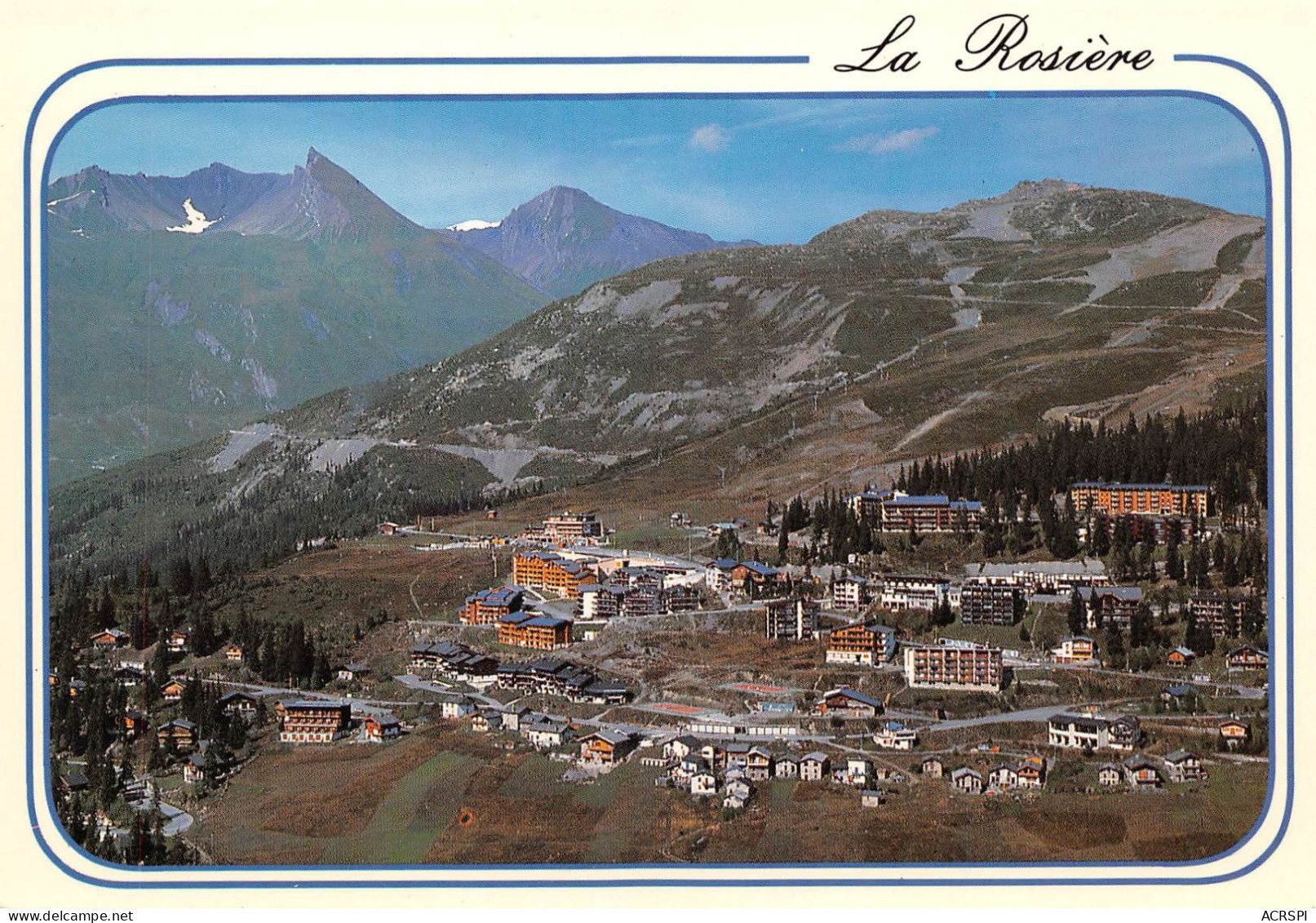 73 La Rosière Montvalezan Vue Générale Panoramique (Scan R/V) N° 47 \MS9042 - Bourg Saint Maurice