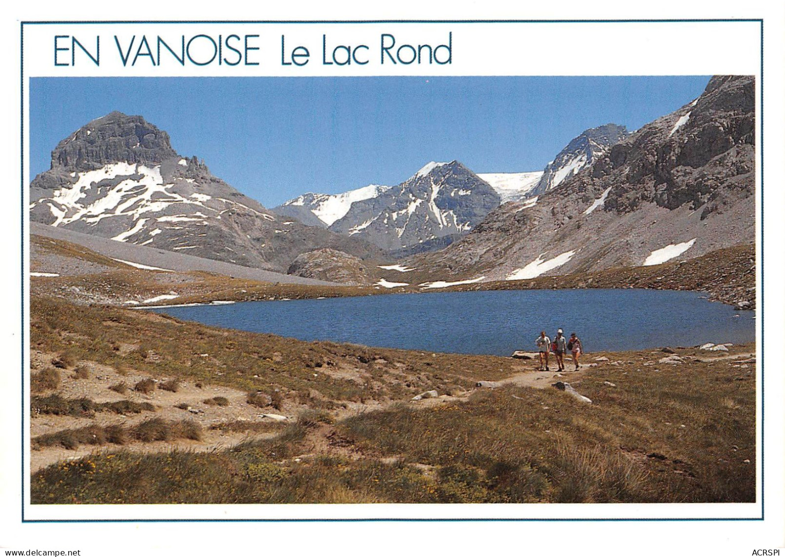 73 Pralognan-la-Vanoise Le Lac ROND Chemin De Termignon (Scan R/V) N° 34 \MS9042 - Pralognan-la-Vanoise