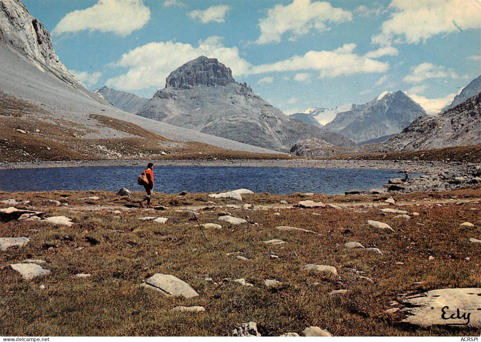 73 Pralognan-la-Vanoise Le Lac Long Au Col (Scan R/V) N° 33 \MS9042 - Pralognan-la-Vanoise