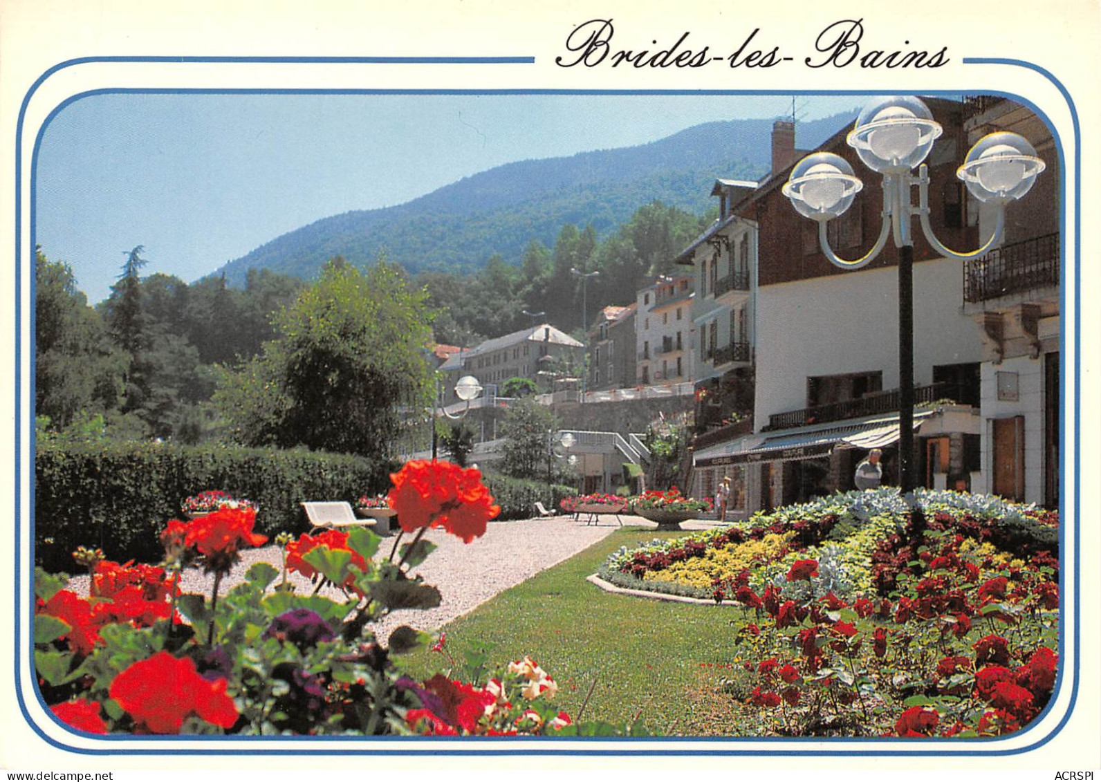 73 BRIDES LES BAINS Jardins Fleuris Du Parc Thermal (Scan R/V) N° 43 \MS9041 - Brides Les Bains