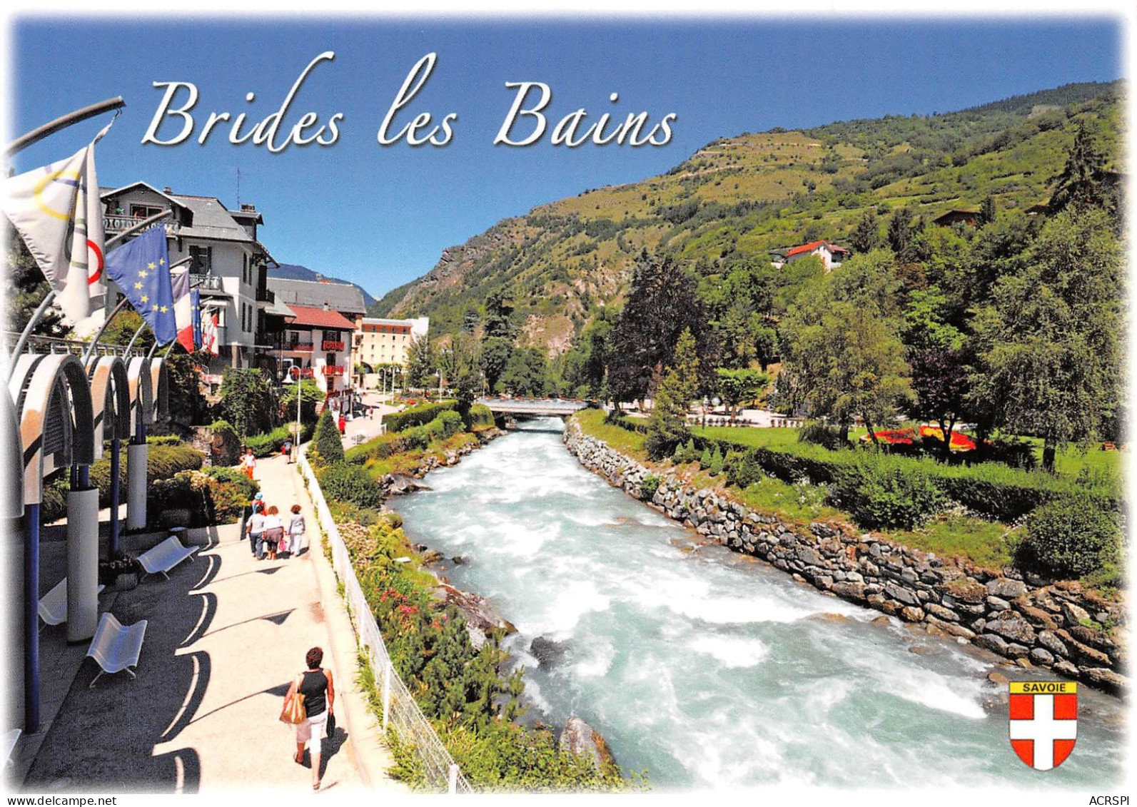 73 BRIDES LES BAINS Station Thermale Sur Les Bords Du DORON (Scan R/V) N° 39 \MS9041 - Brides Les Bains