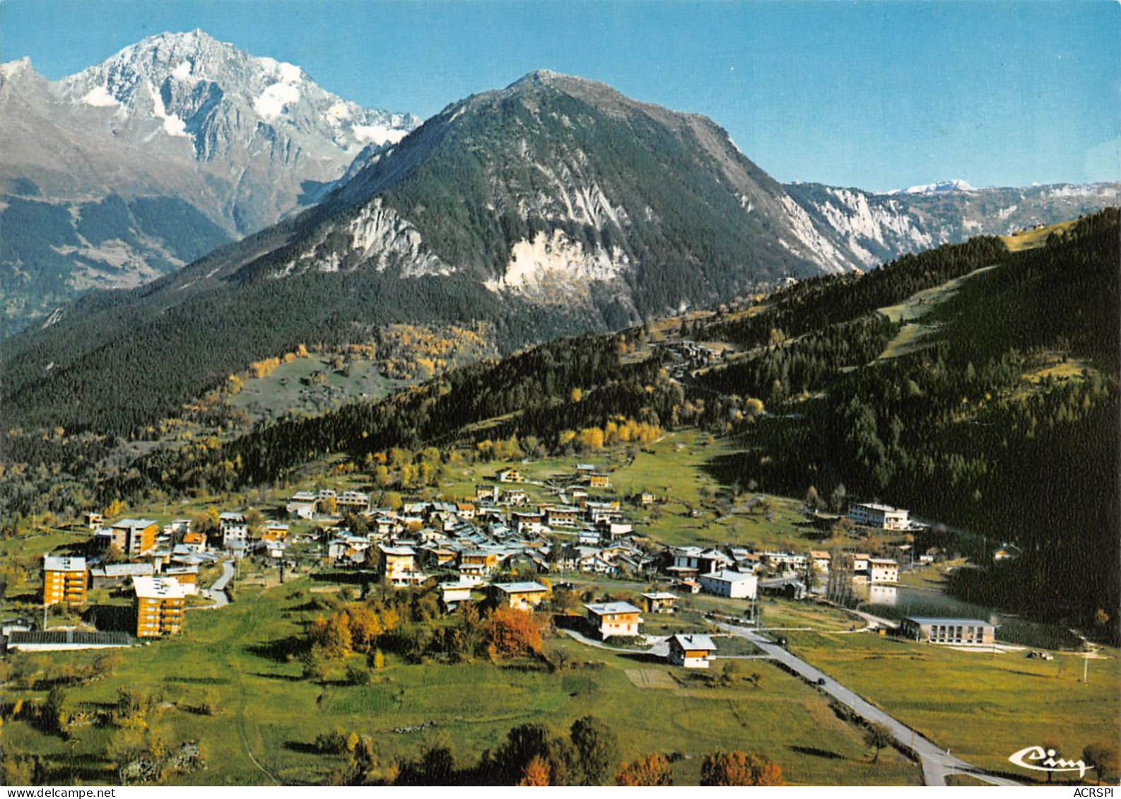 73 COURCHEVEL Vue Générale Et Vanoise L'été (Scan R/V) N° 18 \MS9041 - Courchevel