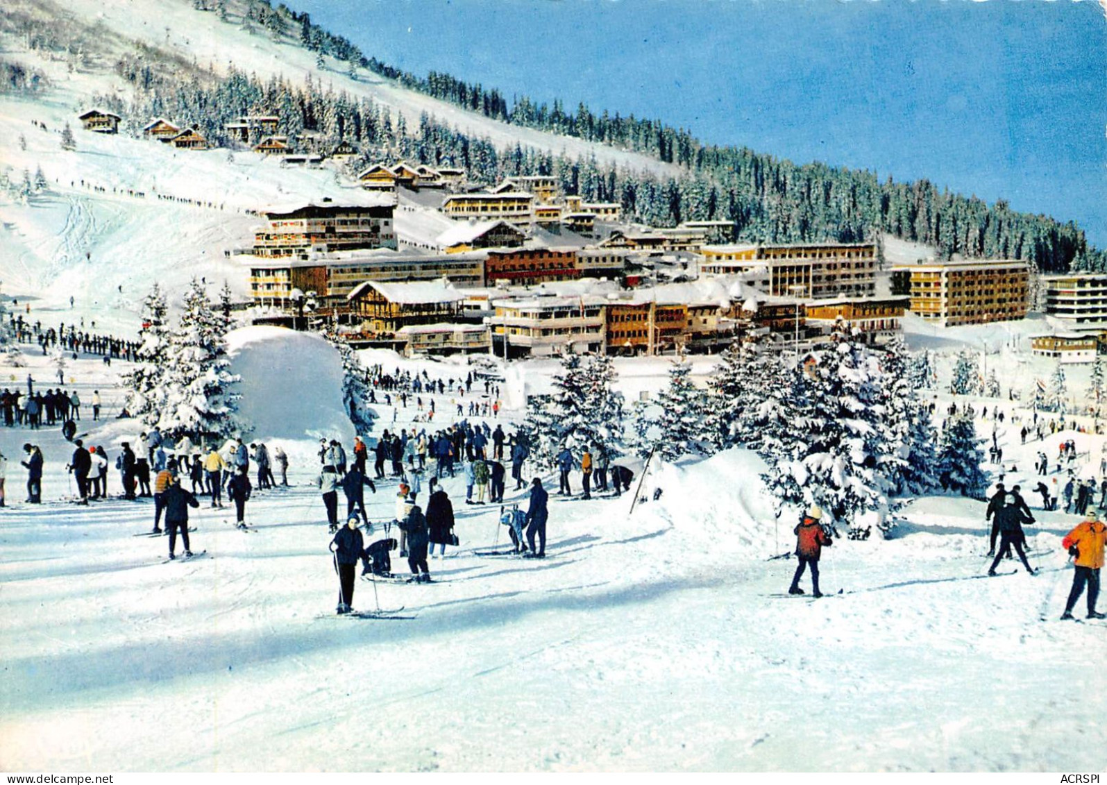 73 COURCHEVEL Vue Prise De La Piste De BELLECOTE (Scan R/V) N° 2 \MS9041 - Courchevel