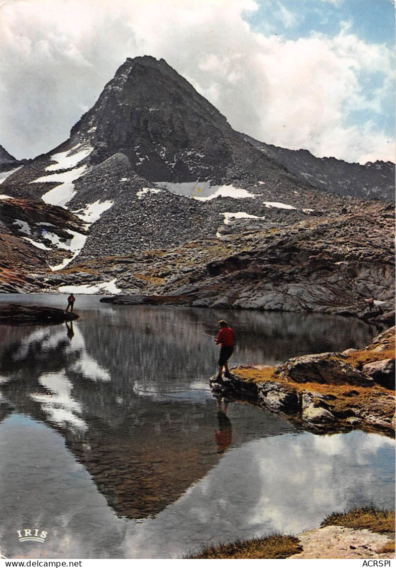 73 Méribel-Mottaret Les Allues Pêche Dans Le Lac De Montagne (Scan R/V) N° 26 \MS9040 - Brides Les Bains