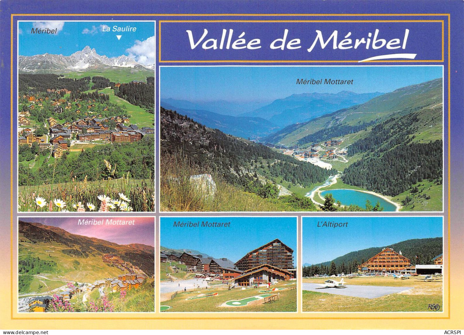73 Méribel-Mottaret Les Allues En été Le Vallée (Scan R/V) N° 31 \MS9040 - Brides Les Bains