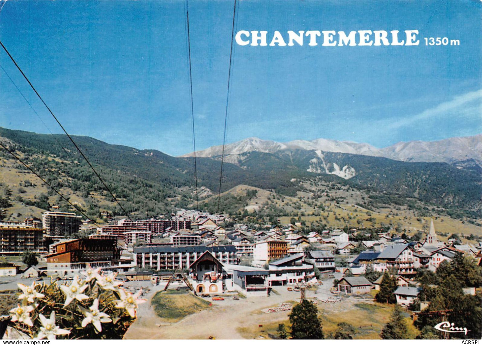 05 SERRE-CHEVALIER CHANTEMERLE Départ Du Télécabine (Scan R/V) N° 14 \MS9055 - Serre Chevalier