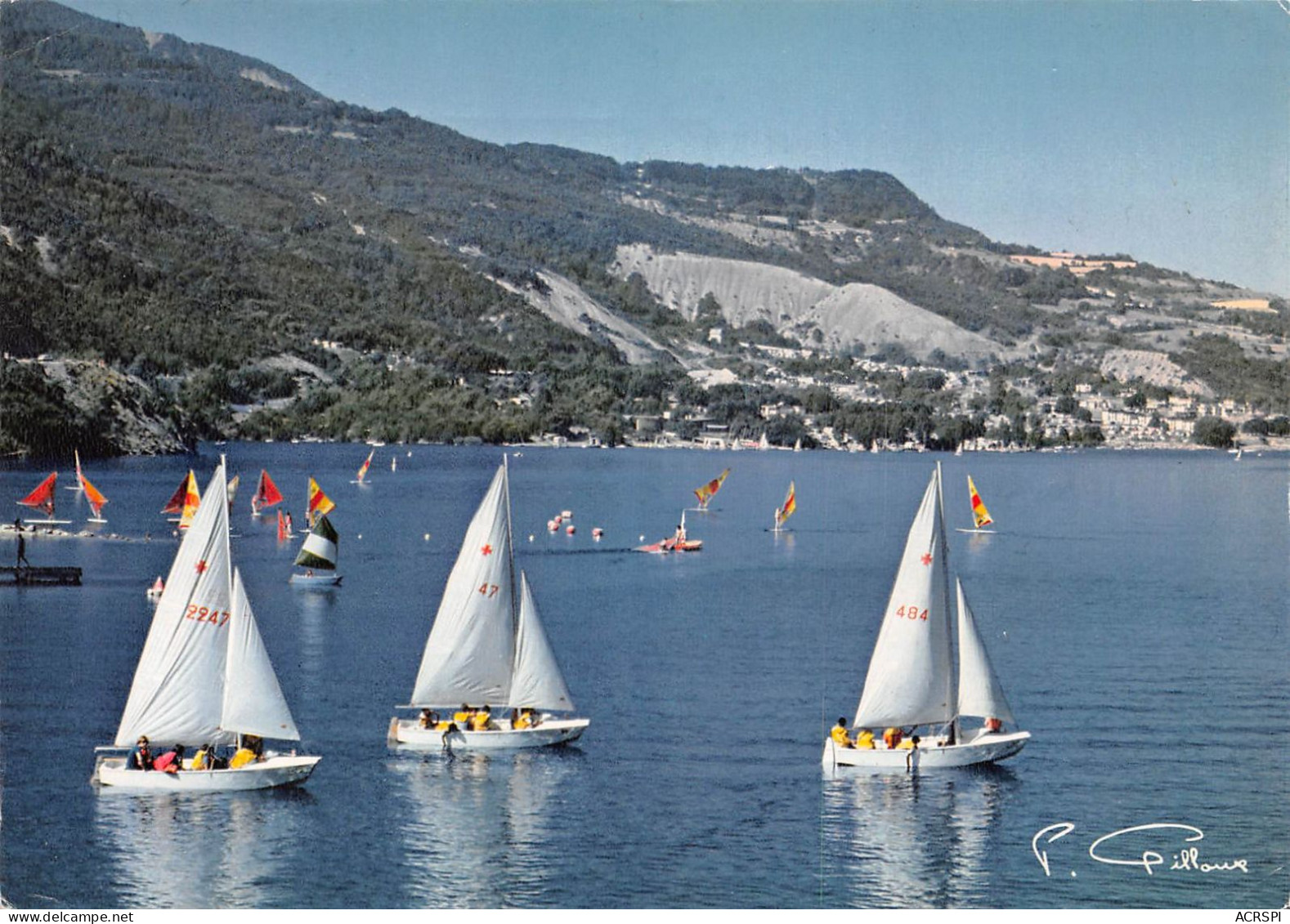 05 Serre-Ponçon école De Voile Voiliers Sport Nautique (Scan R/V) N° 11 \MS9054 - Embrun