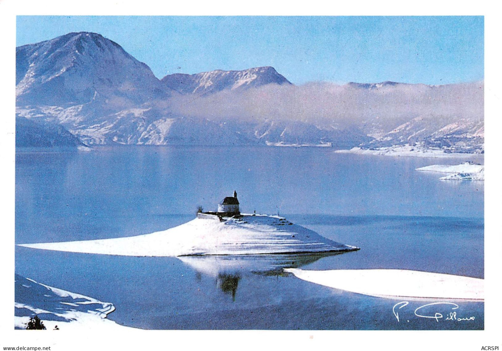 05 Lac De Serre-Ponçon Chapelle Saint-Michel De Prunières En Hiver éd Des Alpes (Scan R/V) N° 52 \MS9053 - Embrun