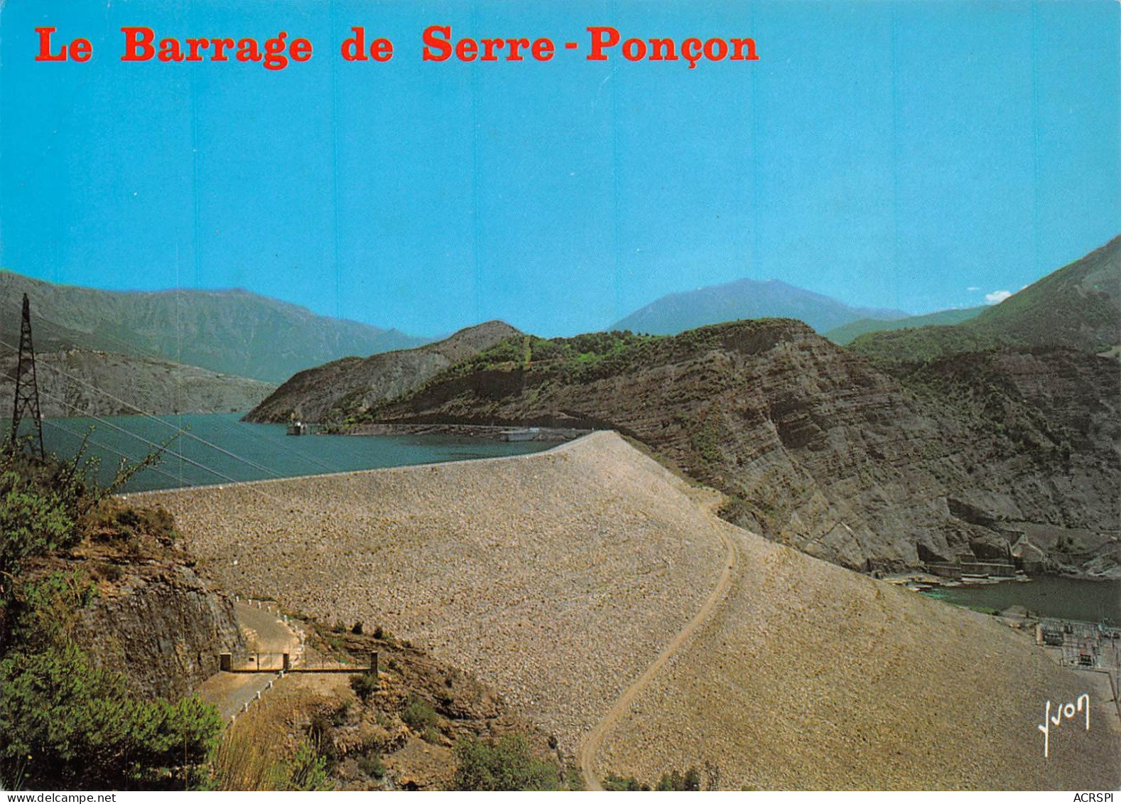 05 Serre-Ponçon Le Barrage Et Le Lac (Scan R/V) N° 38 \MS9053 - Embrun